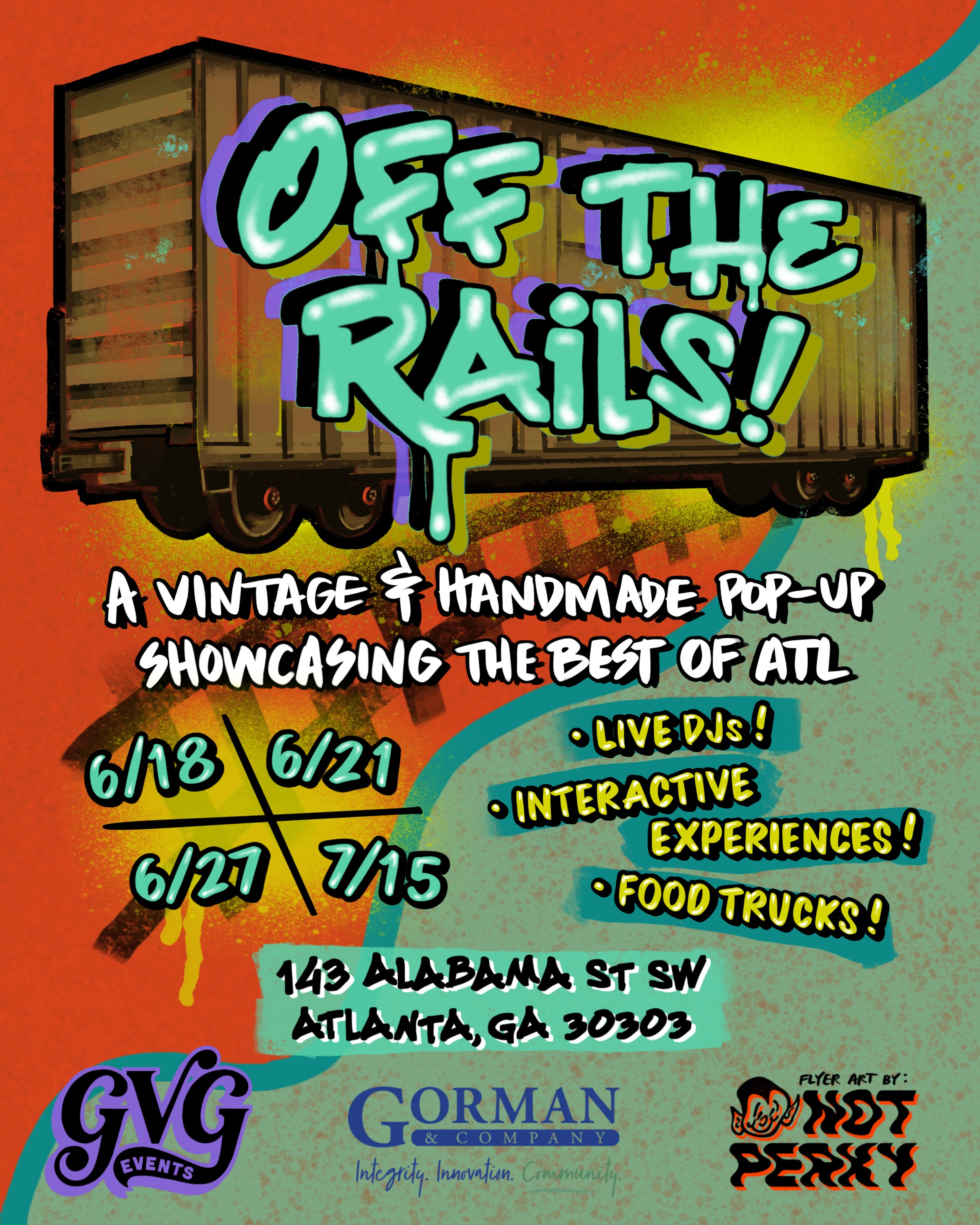 Off the Rails: A Vintage and Handmade Market
