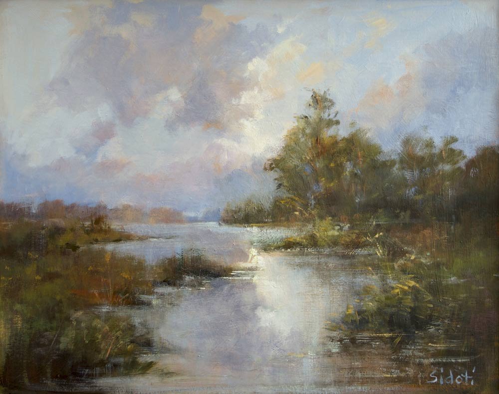 Catching Clouds, 16 x 20