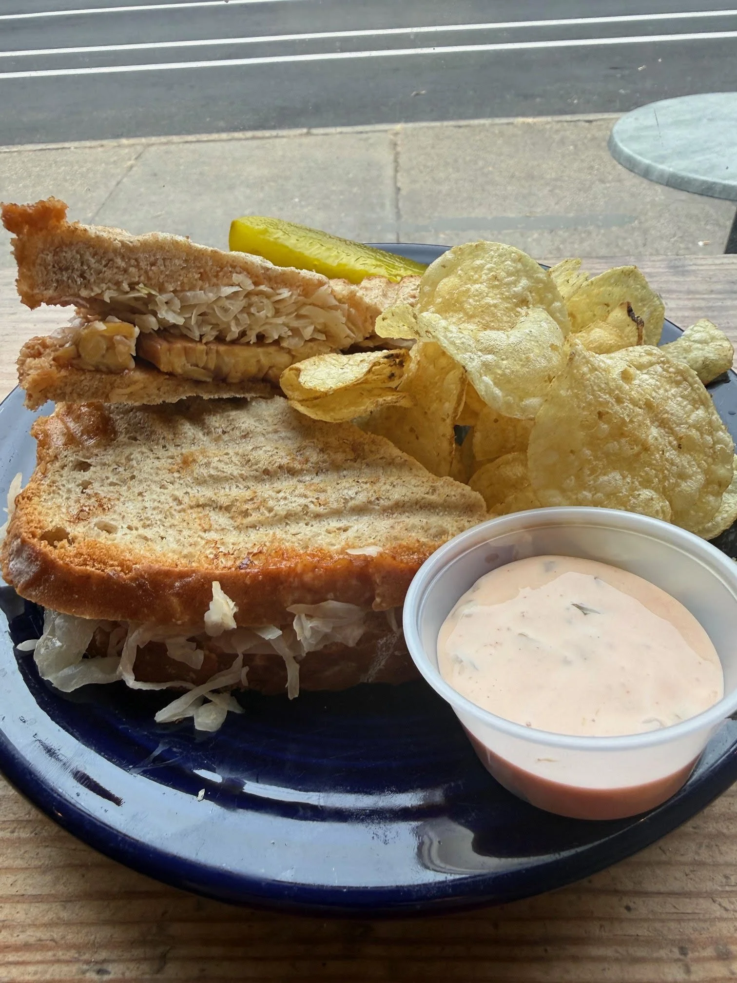 Tempeh Reuben - WPA Bakery