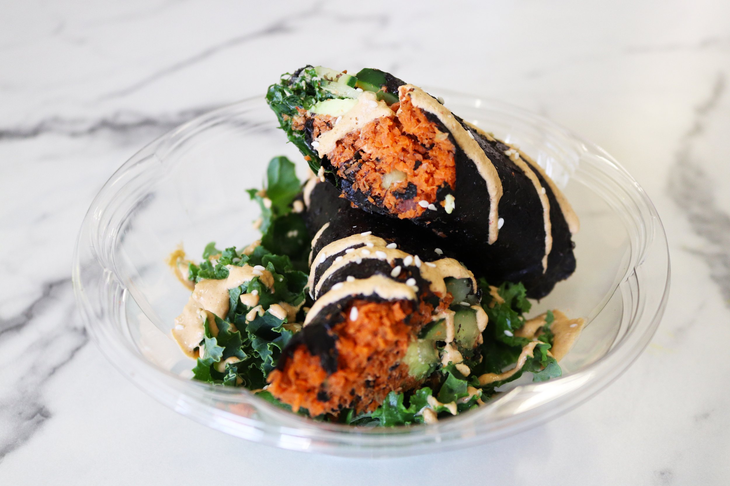 Carrot Tuna Sushi Roll - Natroganix 
(Photo by Raven & Crow)