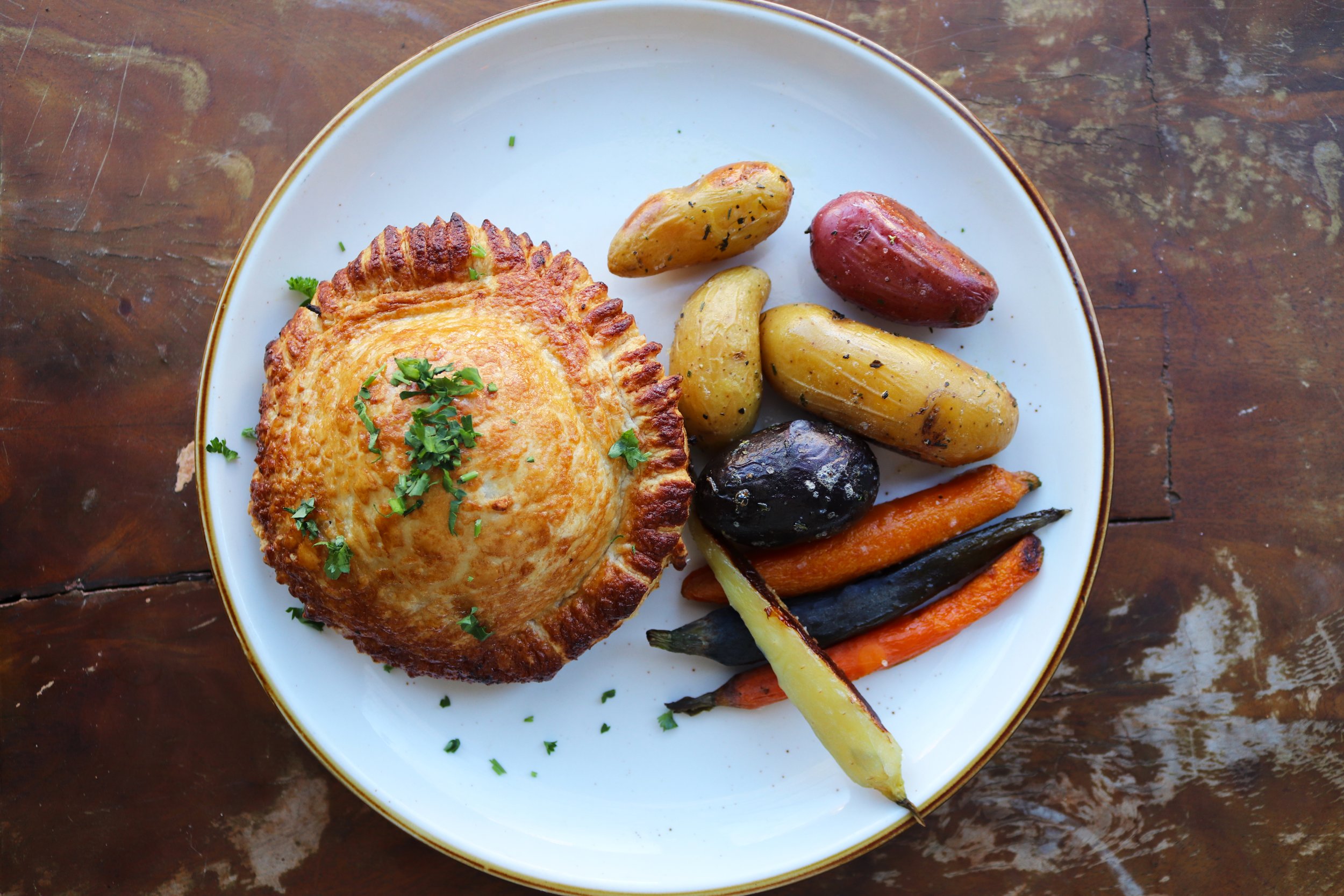 Beetroot & Lentil Wellington - Tarrant’s Cafe Downtown (Photo by Raven & Crow)
