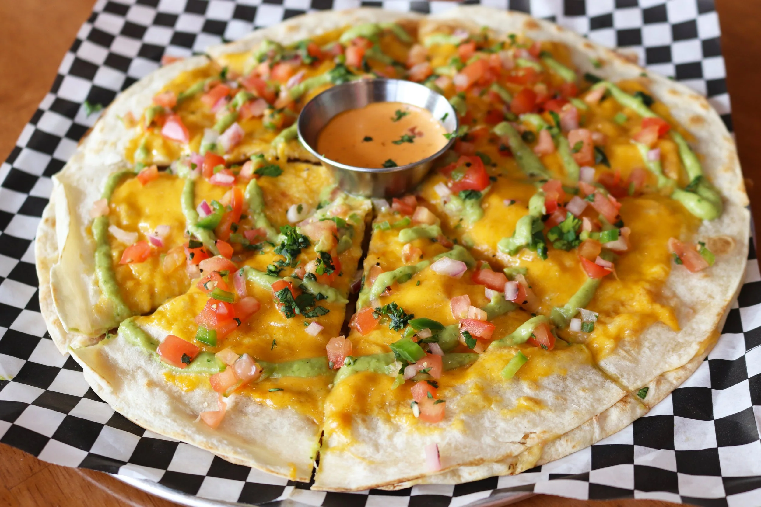 Mexican Pizza - Taco Vegana  (Photo by Raven & Crow)