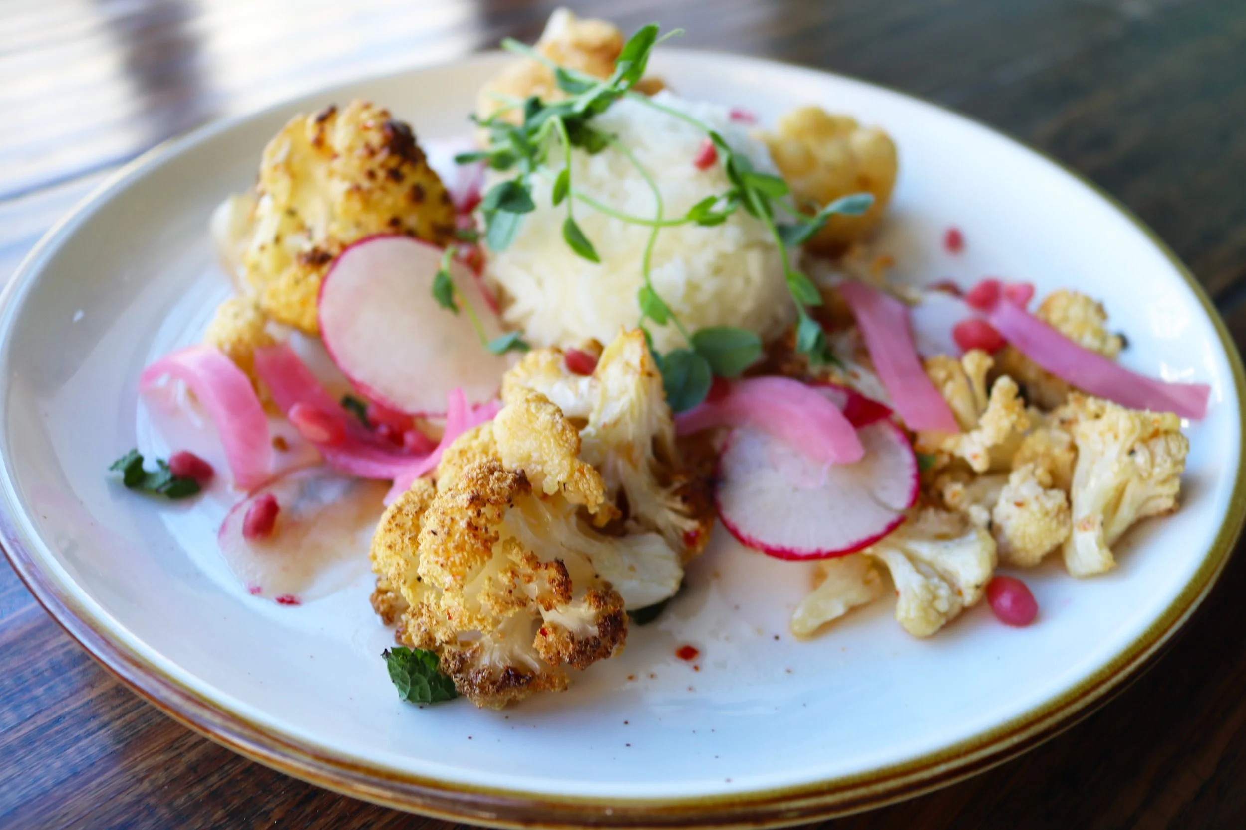 Roasted Harissa Cauliflower - Bar Solita (Photo by Raven & Crow)