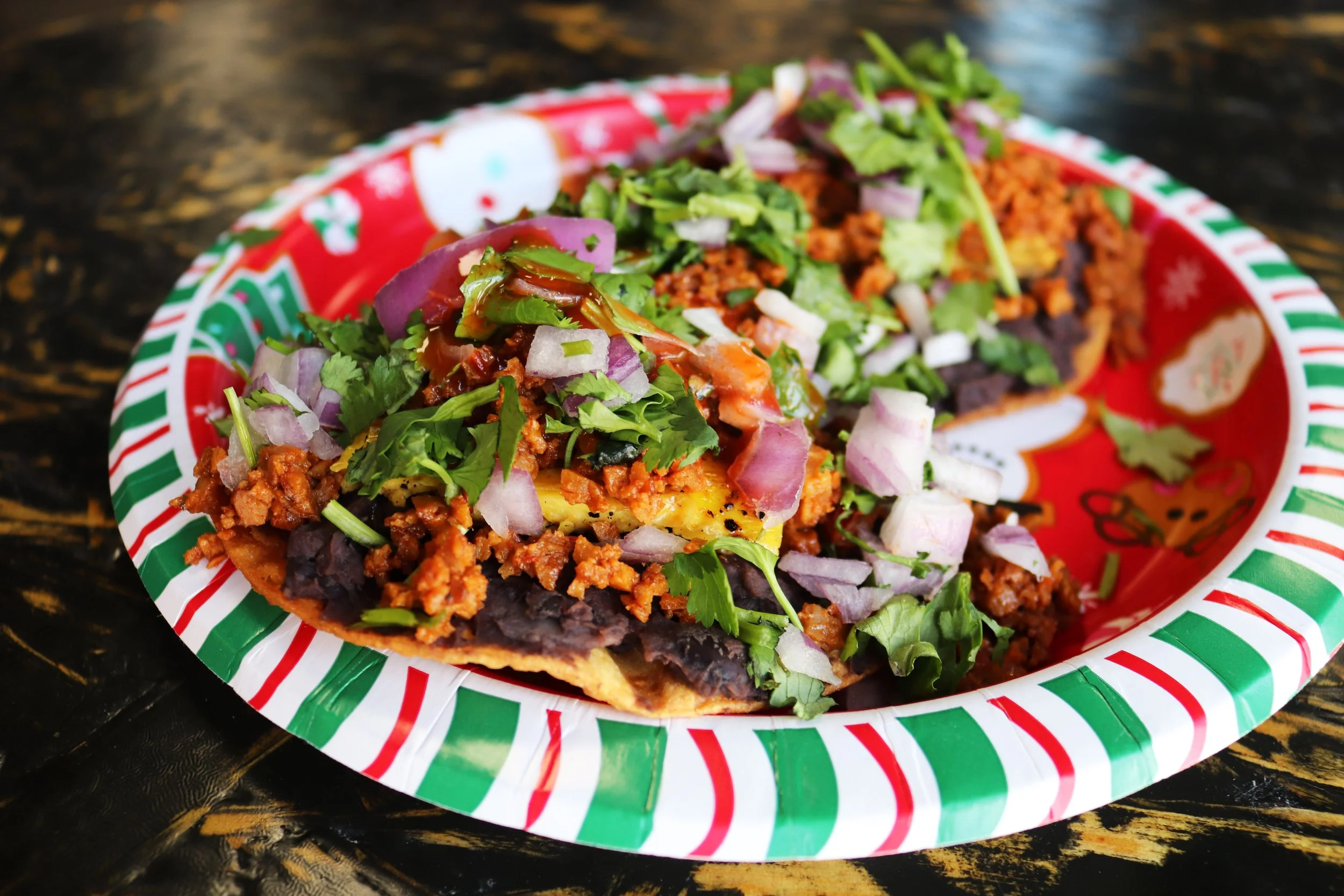 Vegan Chorizo Huevos Rancheros - Nomad Deli & Catering Co. (Photo by Raven & Crow)