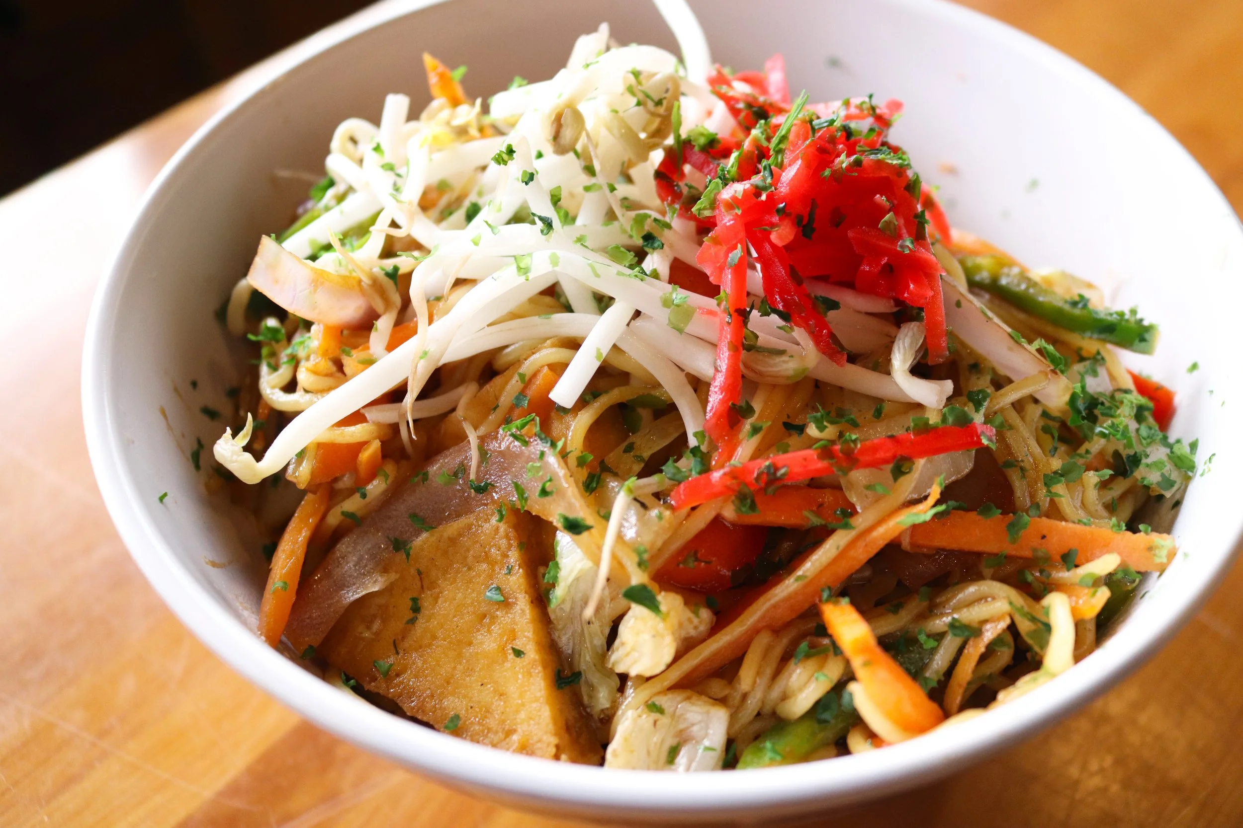 Vegan Yakisoba - Sticky Rice (Photo by Raven & Crow)
