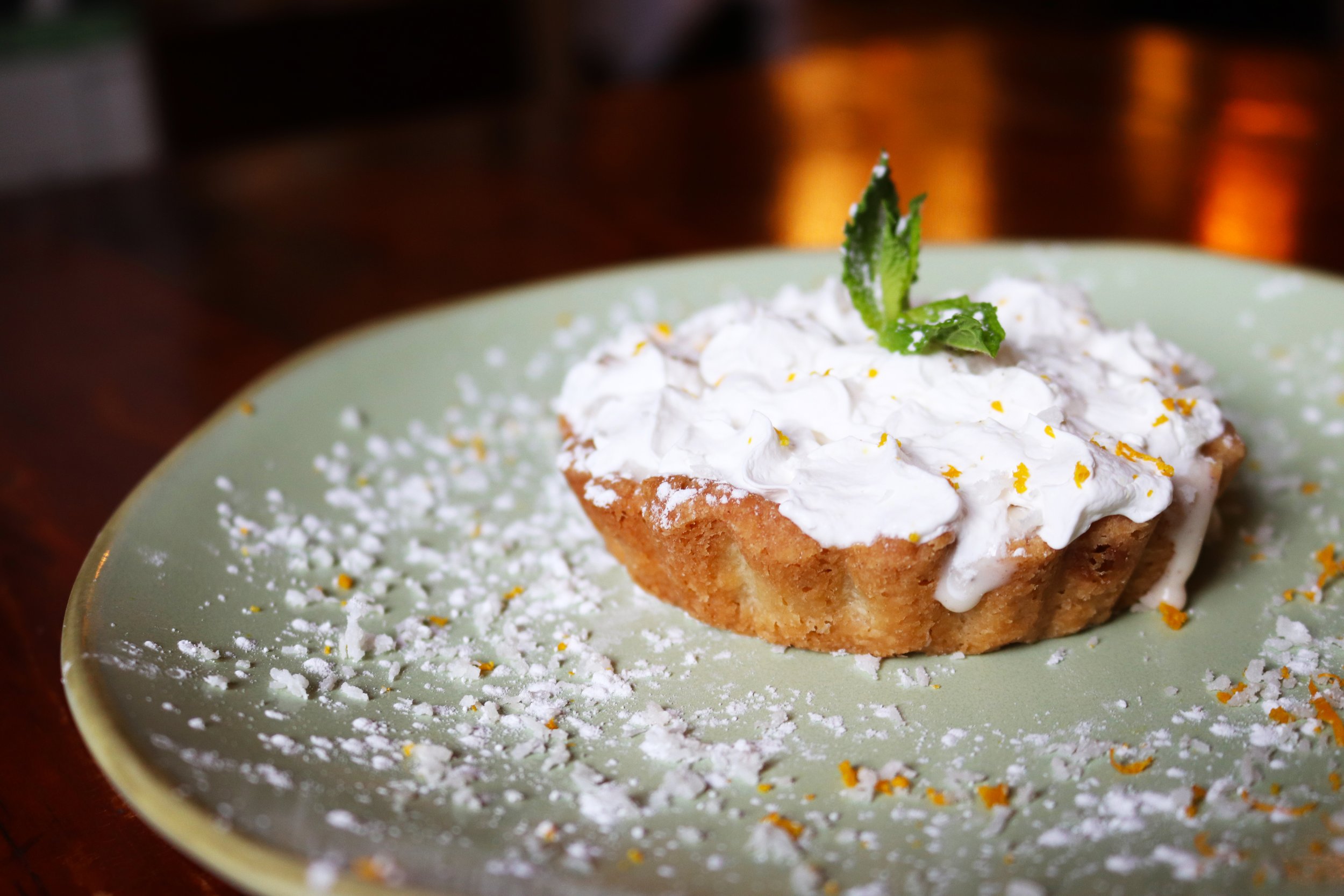 Cardamom Macadamia Coconut Tart  - Tarrant’s West (Photo by Raven & Crow)