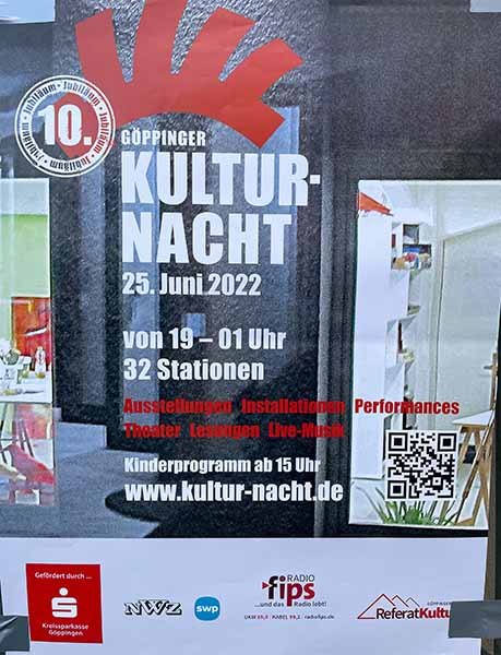 Innovatives NFT-Ticketing für die Göppinger Kultur-Nacht Kulturnacht2 - Innovatives NFT-Ticketing für die Göppinger Kultur-Nacht
