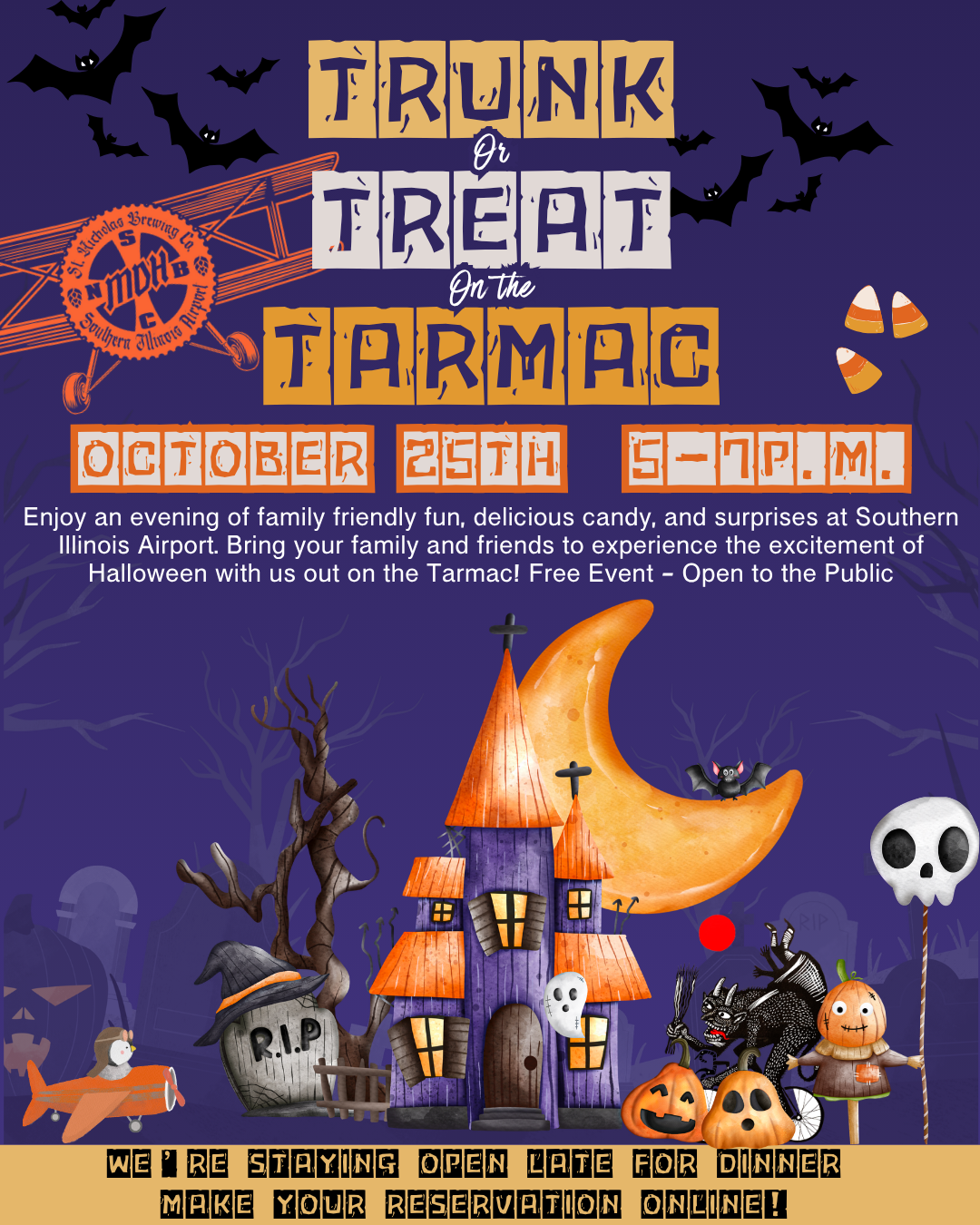 Trunk or Treat on the Tarmac