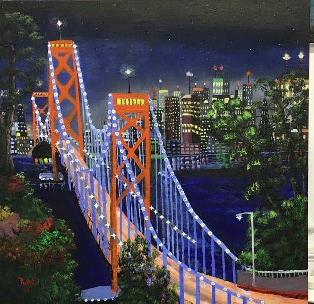 "Painting is both an escape and an
adventure and anyone can do it" -
Rich Puleo