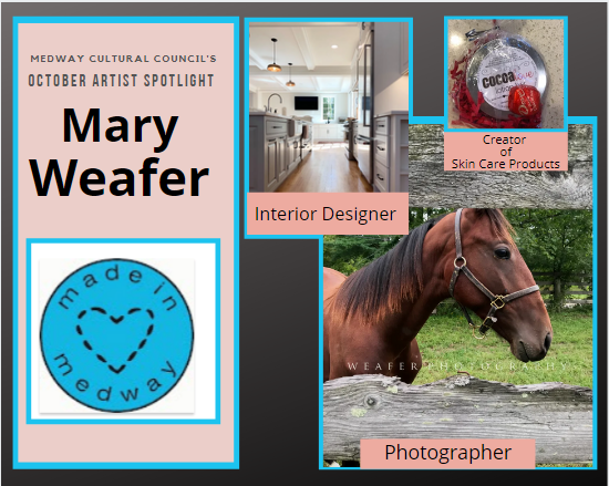 "I hope to inspire someone to see things differently, maybe travel outside of their comfort zone." - Mary Weafer