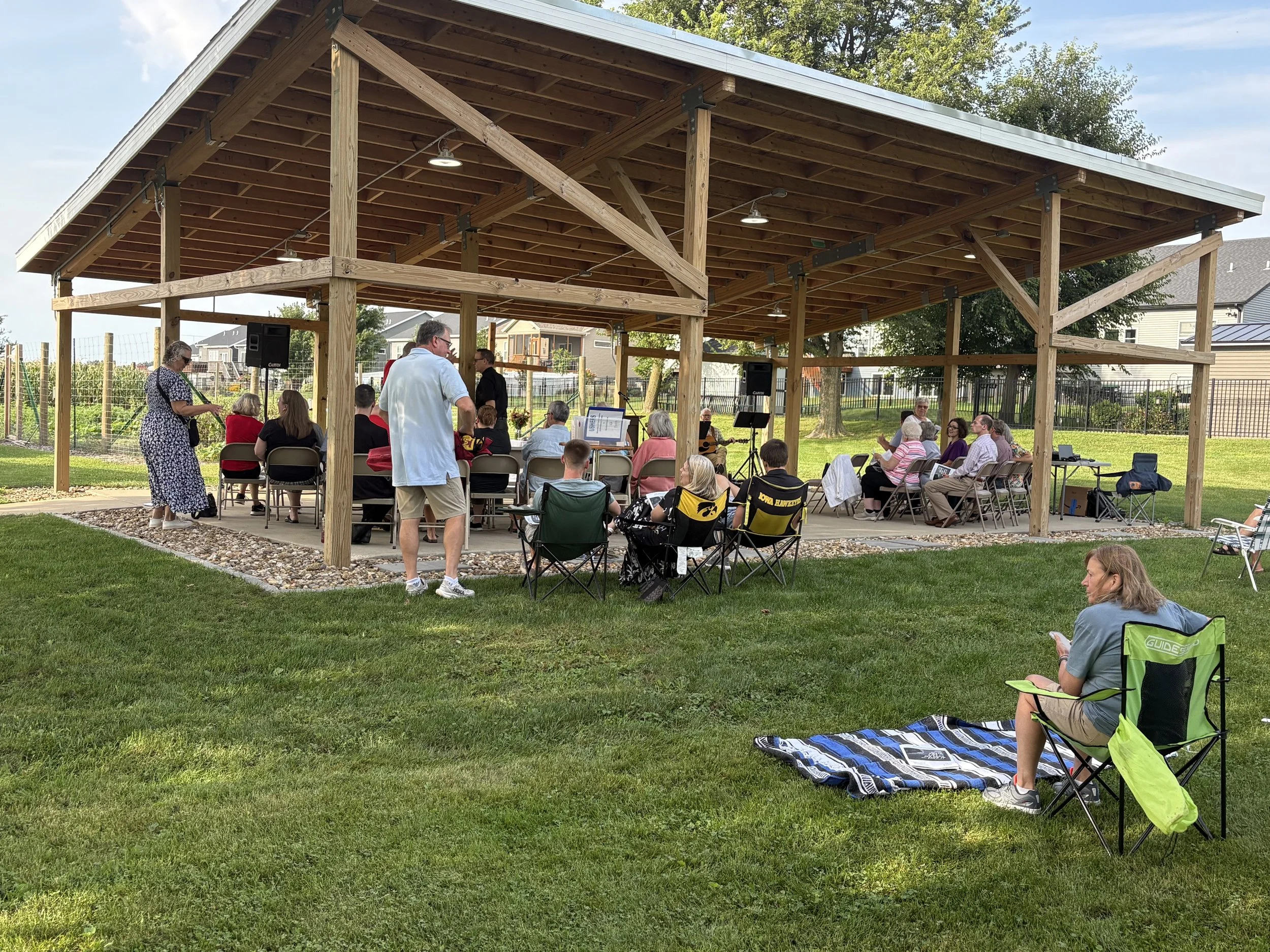 We are a community of faith, growing in Christ, sharing in God’s love.   Nurturing faith, together . . . 