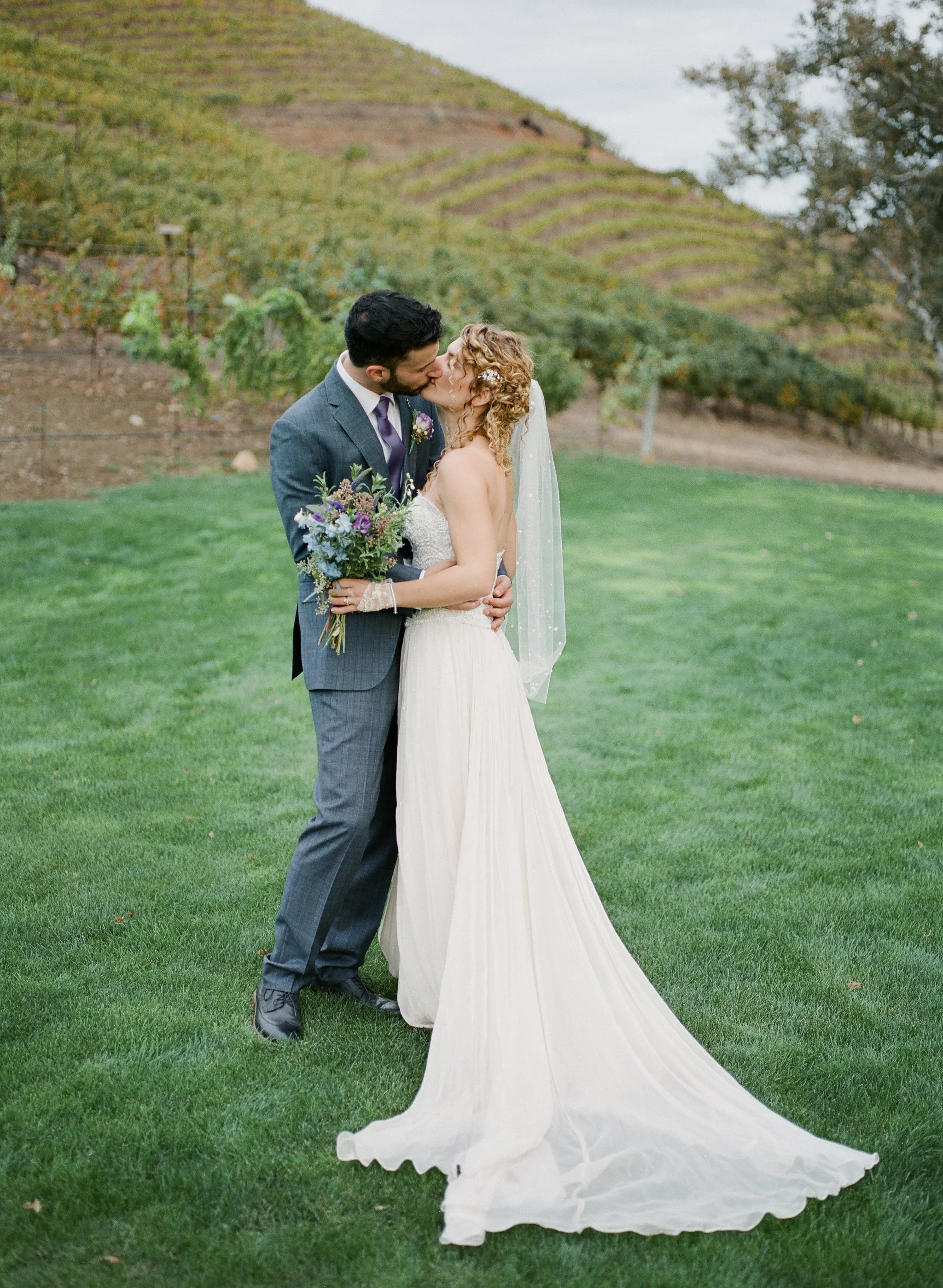 Real Wedding: Triunfo Creek Vineyards- Malibu