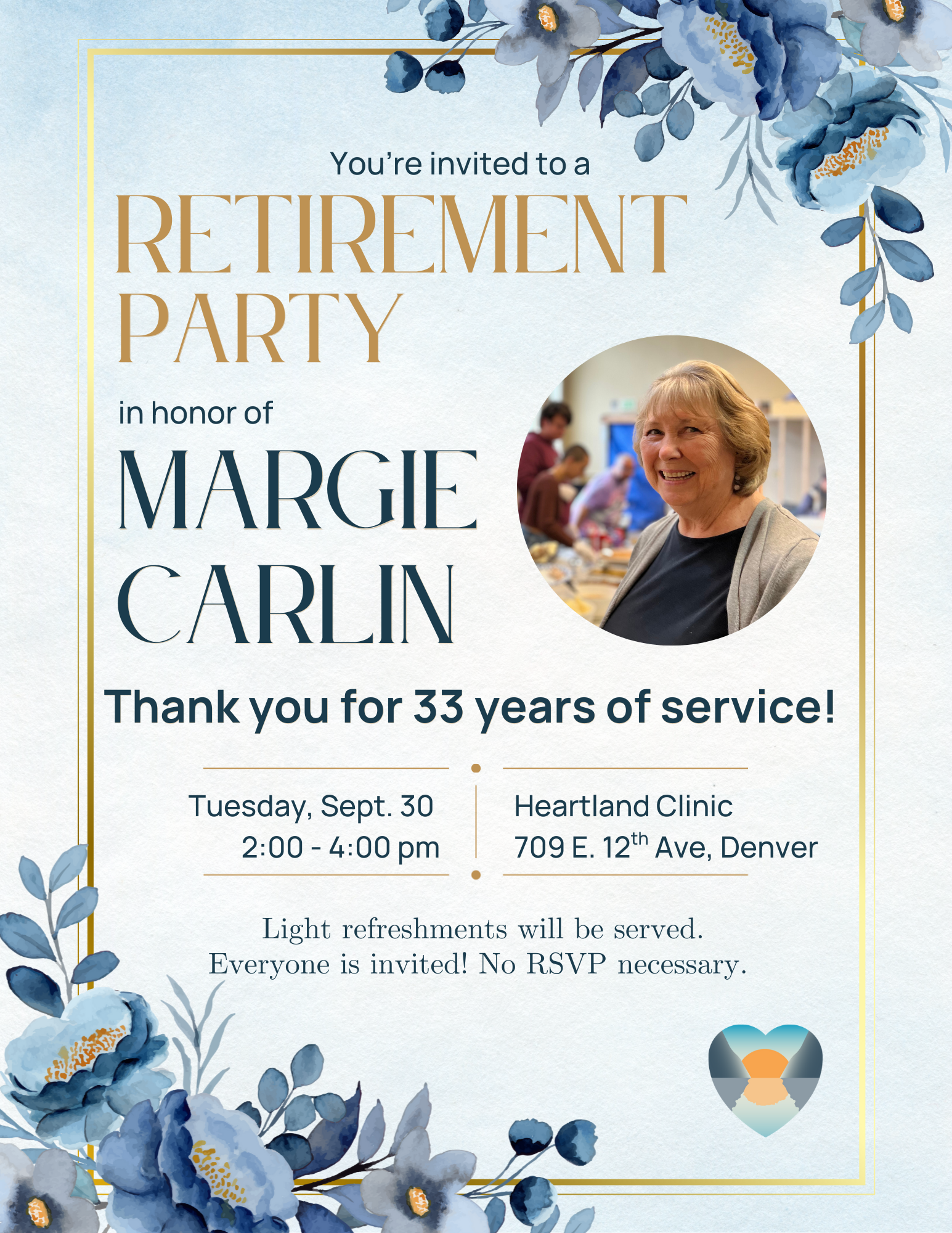 Margie's Retirement Party