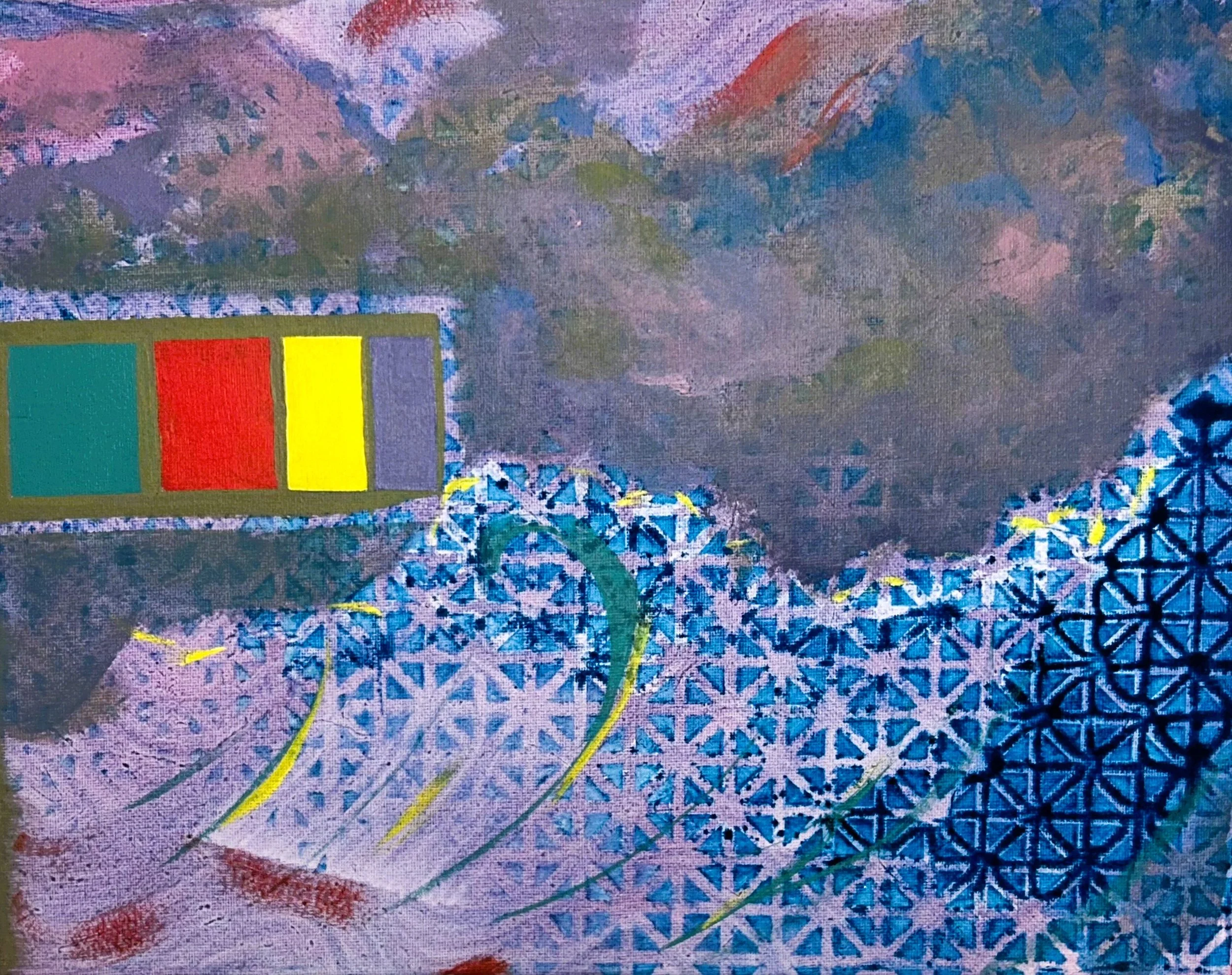 The Greatest Wave. Oil on Canvas. 12x14. 2025.