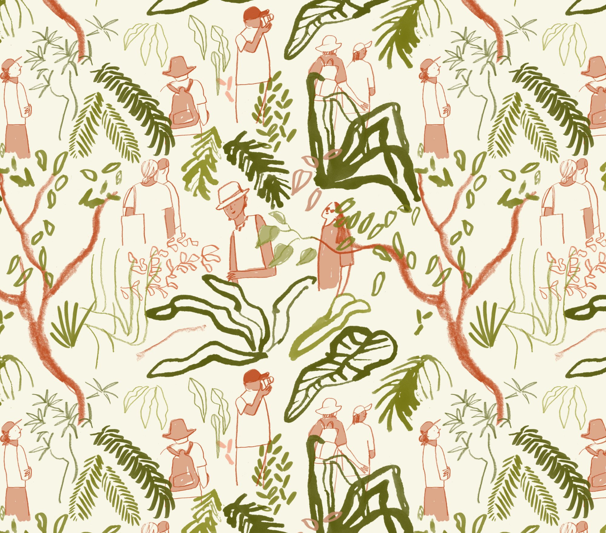 Behind the project: Botanical pattern design inspired by Kew