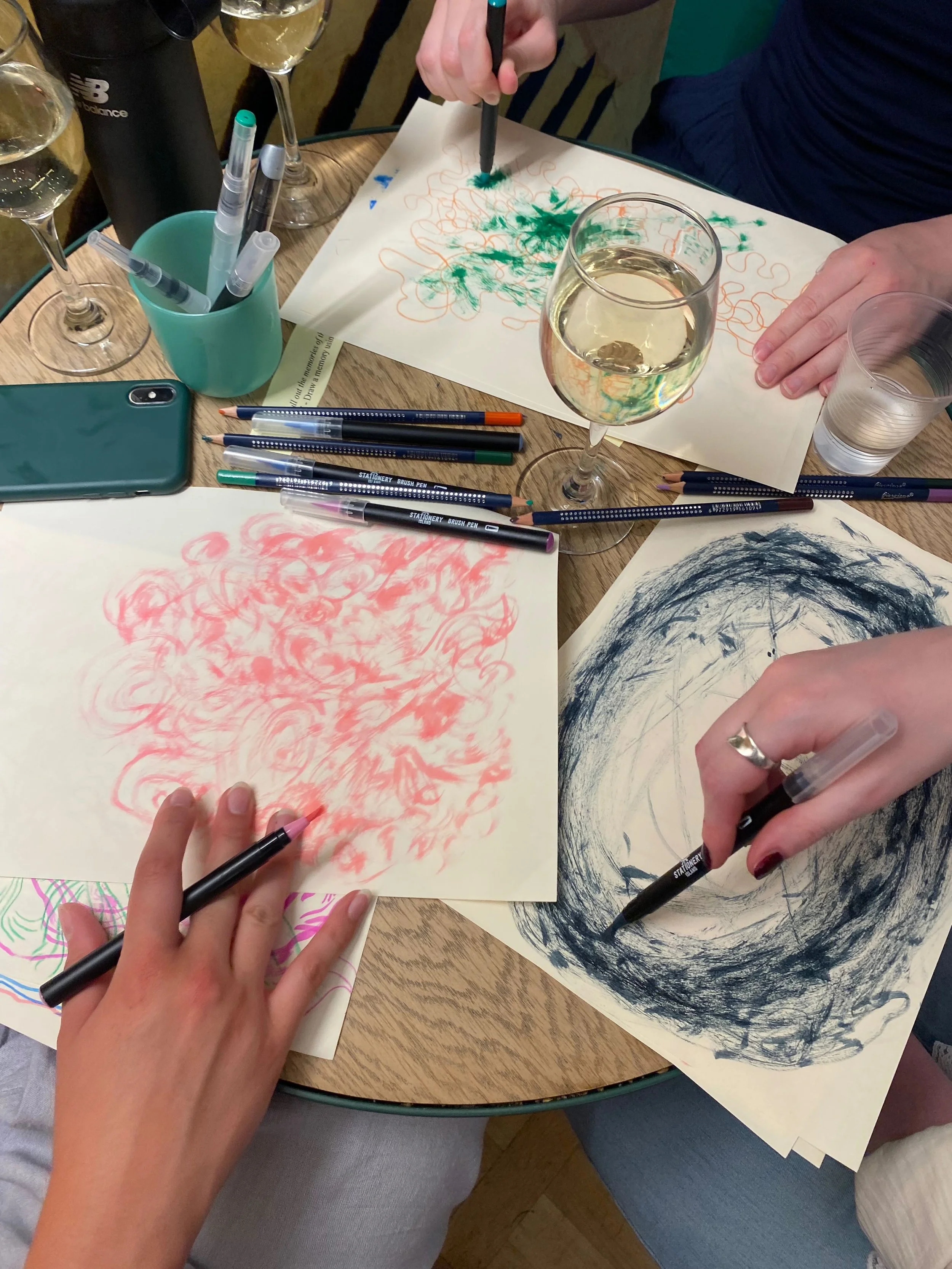 Louise Bourgeois sip + sketch at The Courtauld Art Cafe