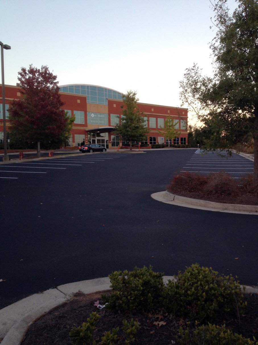 Garrett Paving Company’s award-winning pavement at The Exchange in Athens, GA