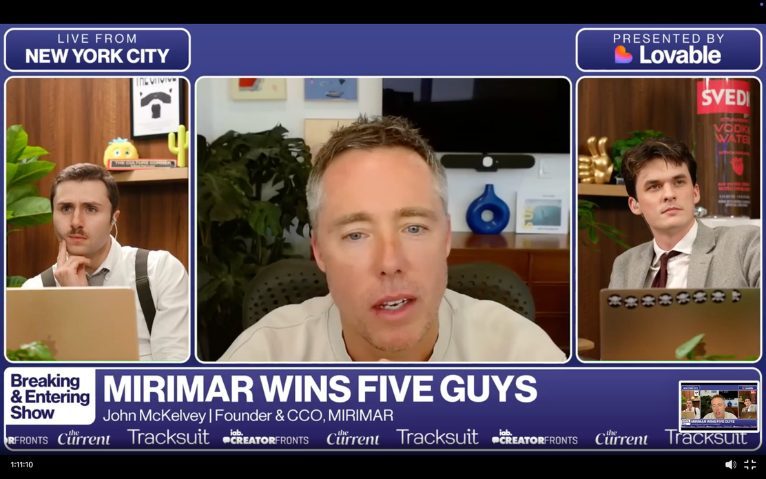 MIRIMAR Wins Five Guys