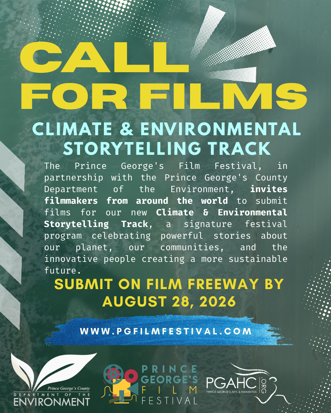 Prince George’s Film Festival and Department of the Environment Announce Call For Films