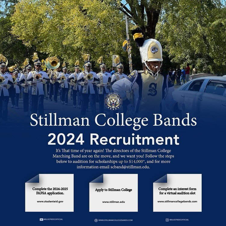 It&rsquo;s recruitment season! The directors of The Blue Pride Marching Band are on the move and want you! All you have to do is follow these three steps! If you&rsquo;d like an in person audition, please be on the lookout for more information to com