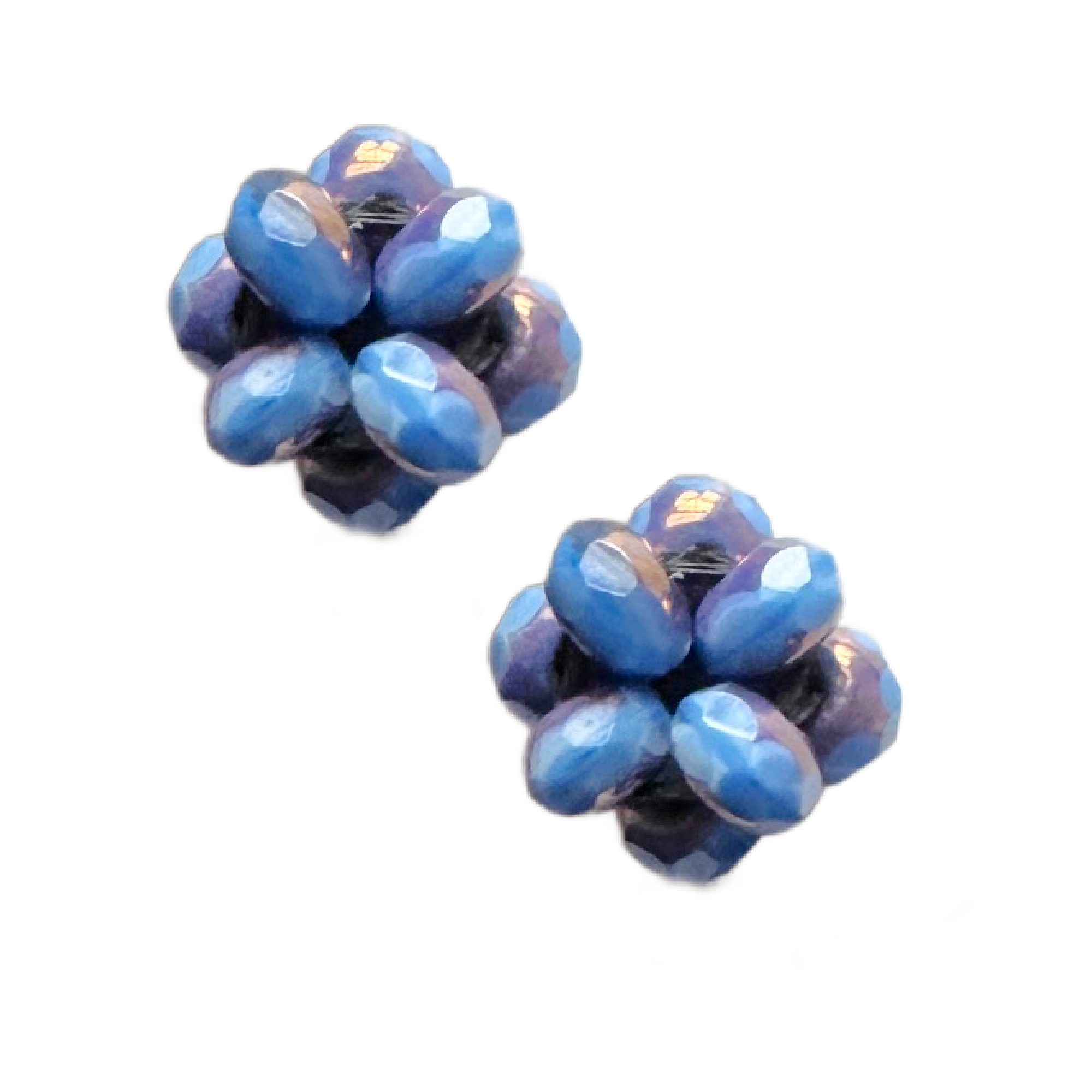 Coppery Periwinkle Clip On Earrings Image 1.png