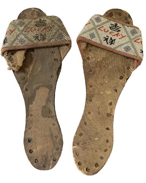 Chinese Beaded Slippers or Mules Inscribed with Good Luck Motifs 1.jpg