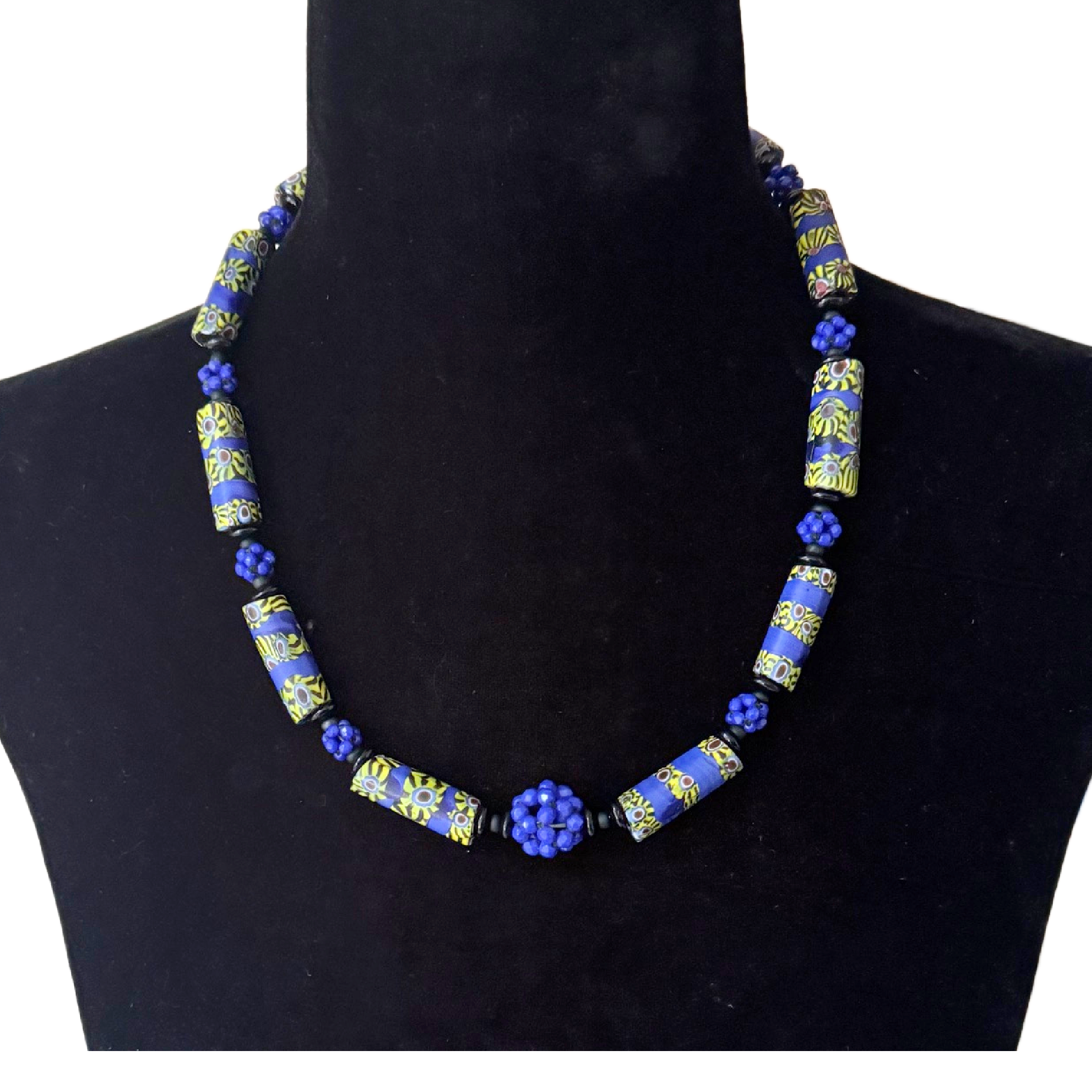 Venetian Cobalt Necklace - 21"