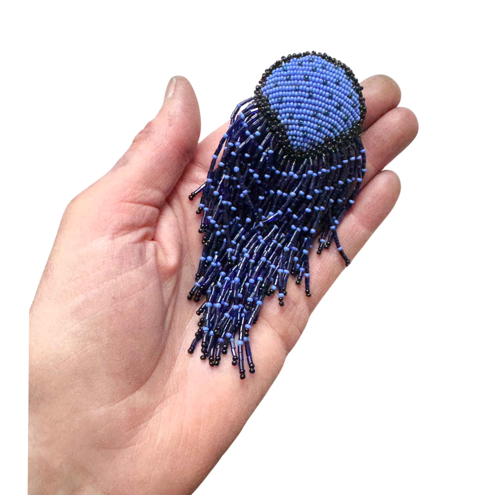 Cobalt And Periwinkle Anemone Brooch Image 3.png