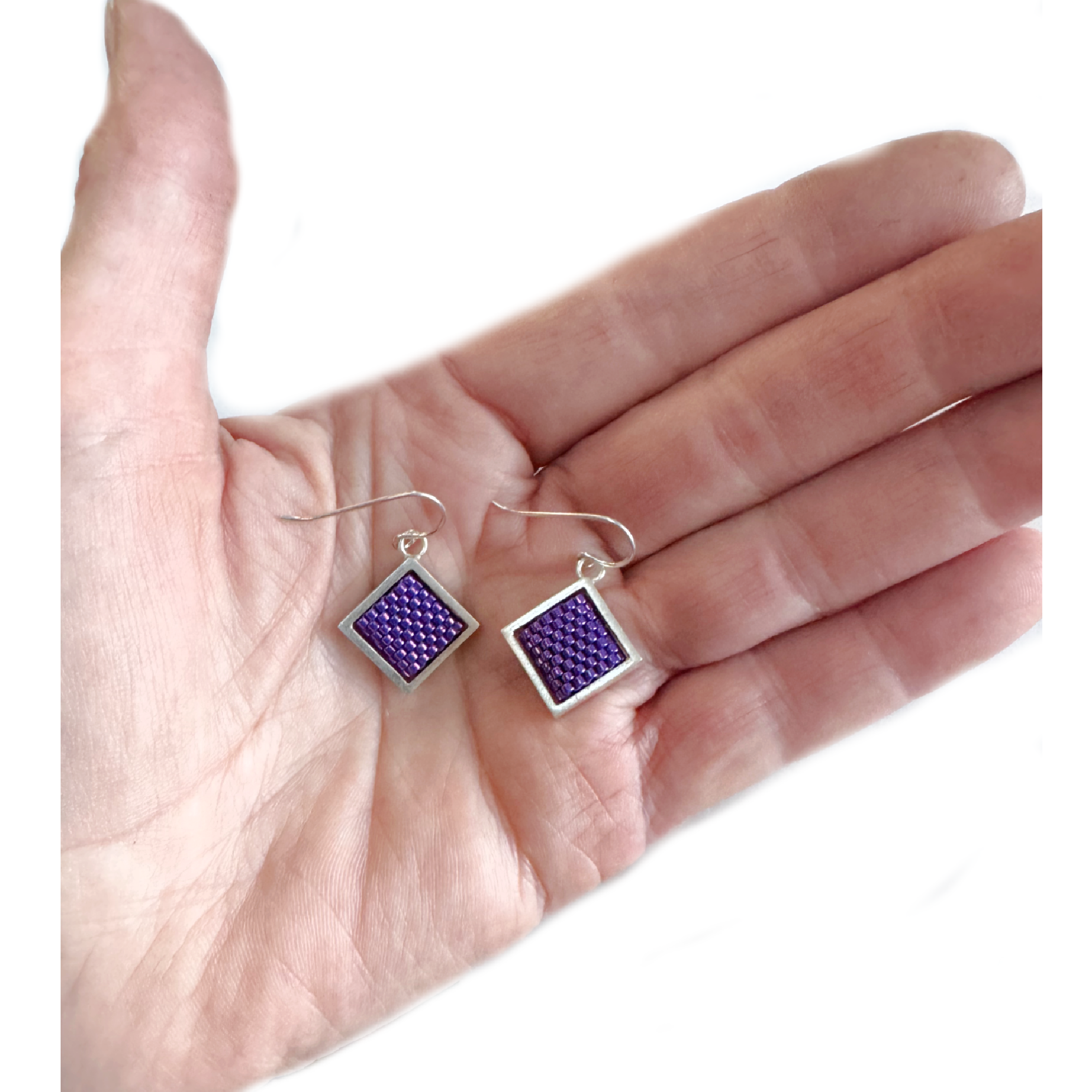 Violet Square Earrings Image 2.png