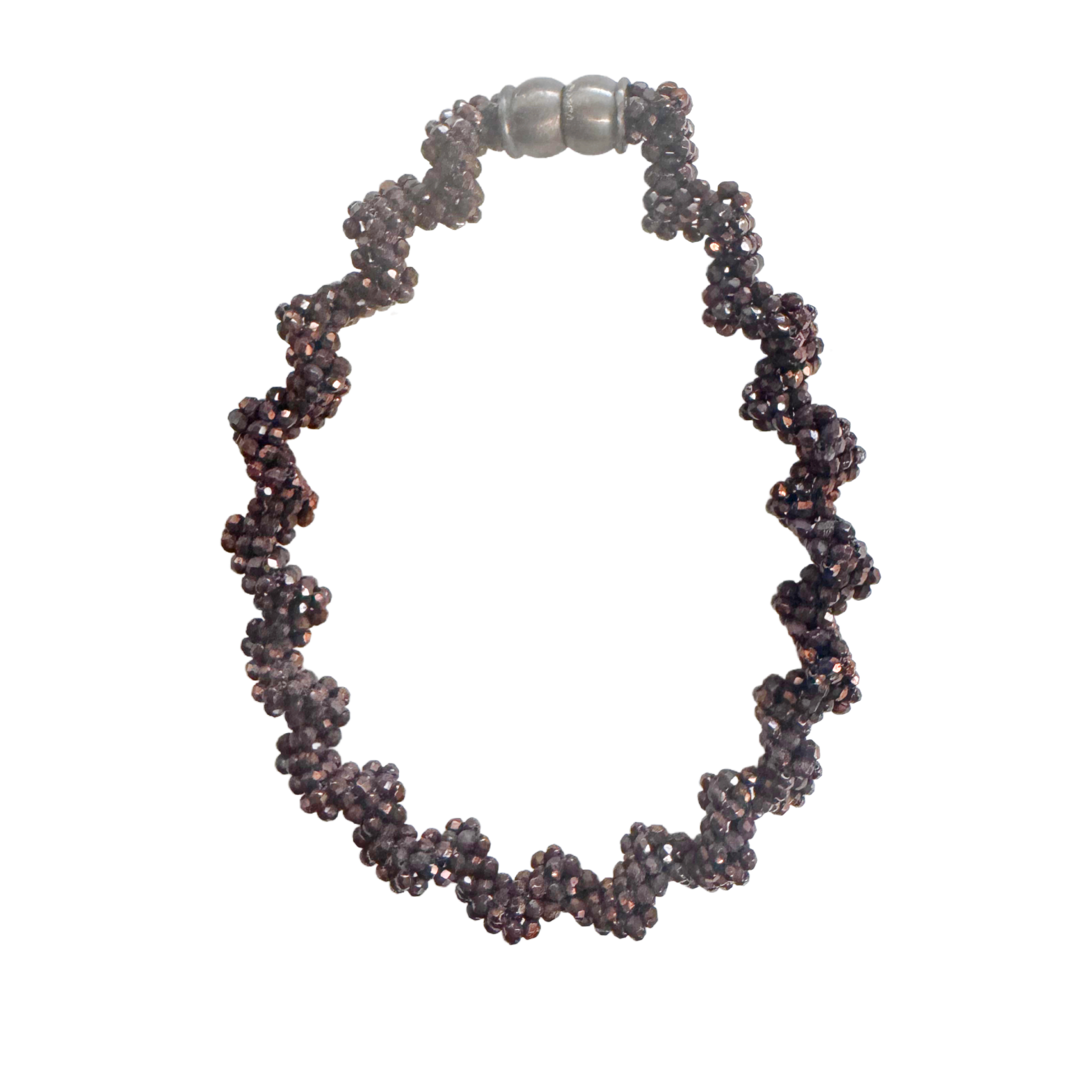 Coppery Mahagony Zig Zag Necklace Image 5.png