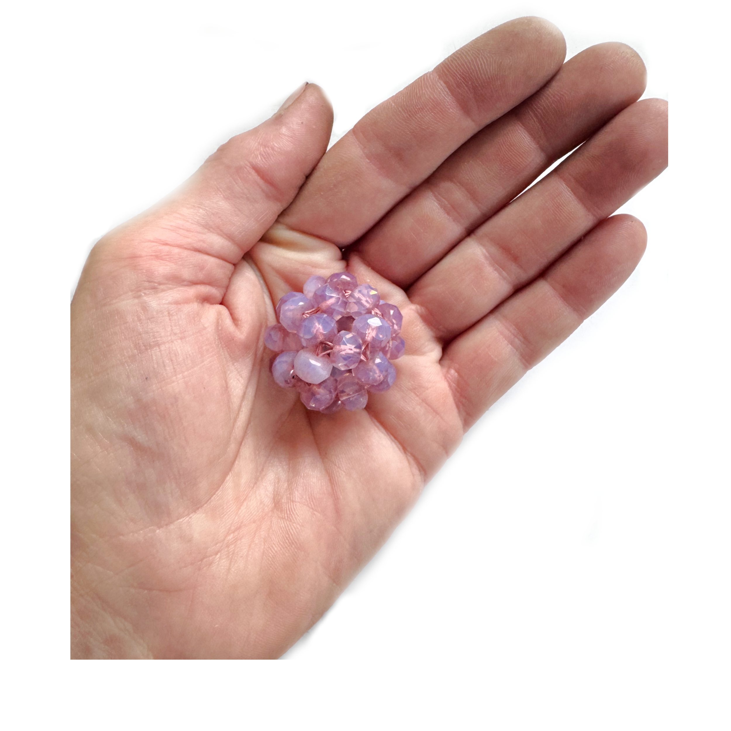 Pale Pink Large Chunky Sphere.png
