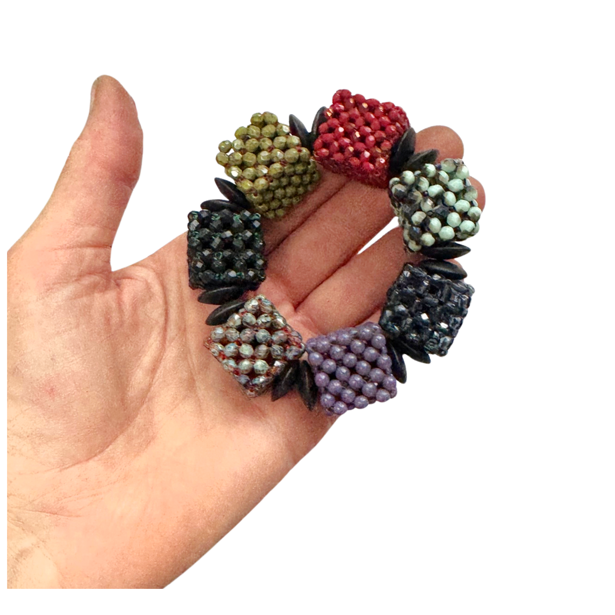 Major Multicolor Cube Bracelet #2 Image 1.png