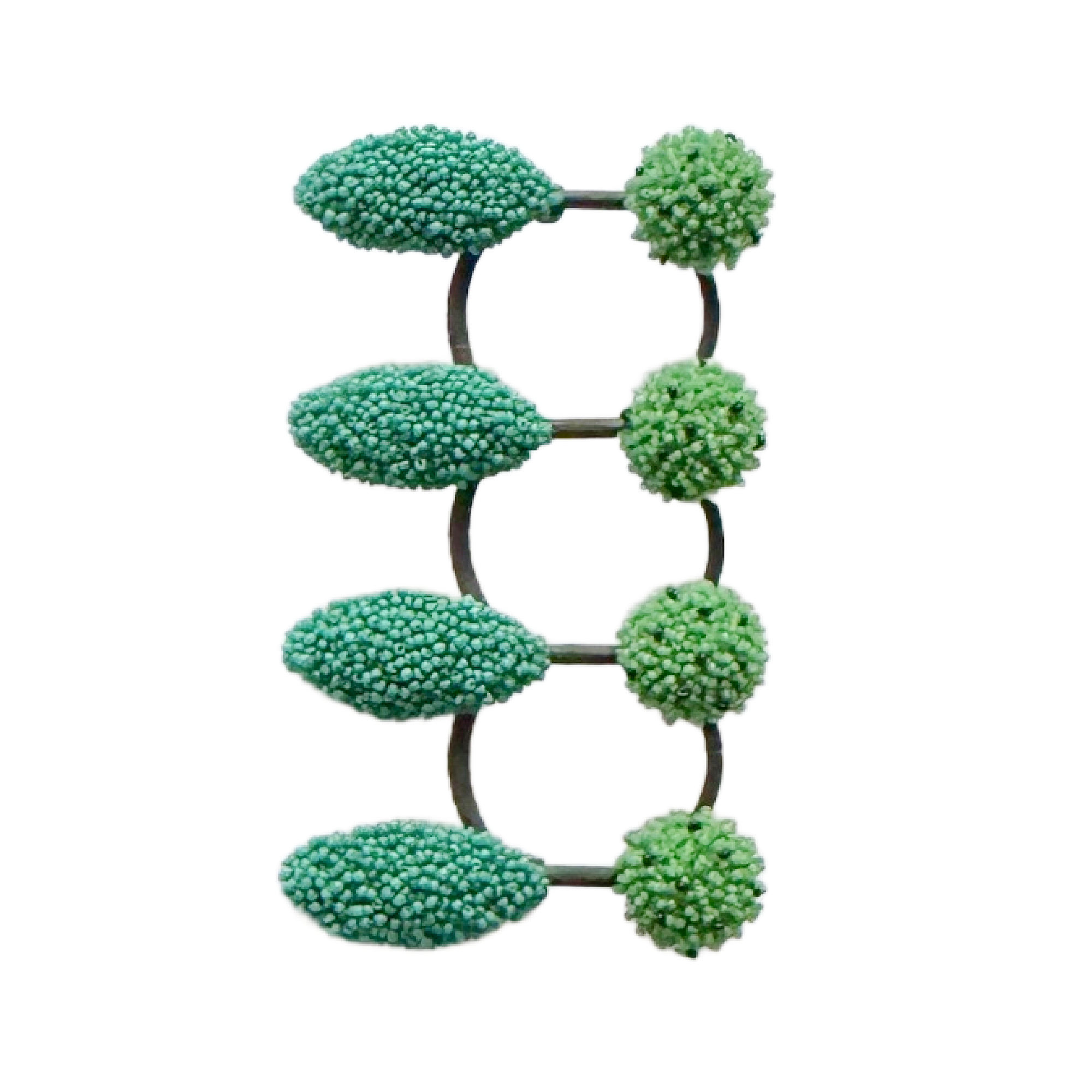 Green Dot Dash Brooch Image 1.png
