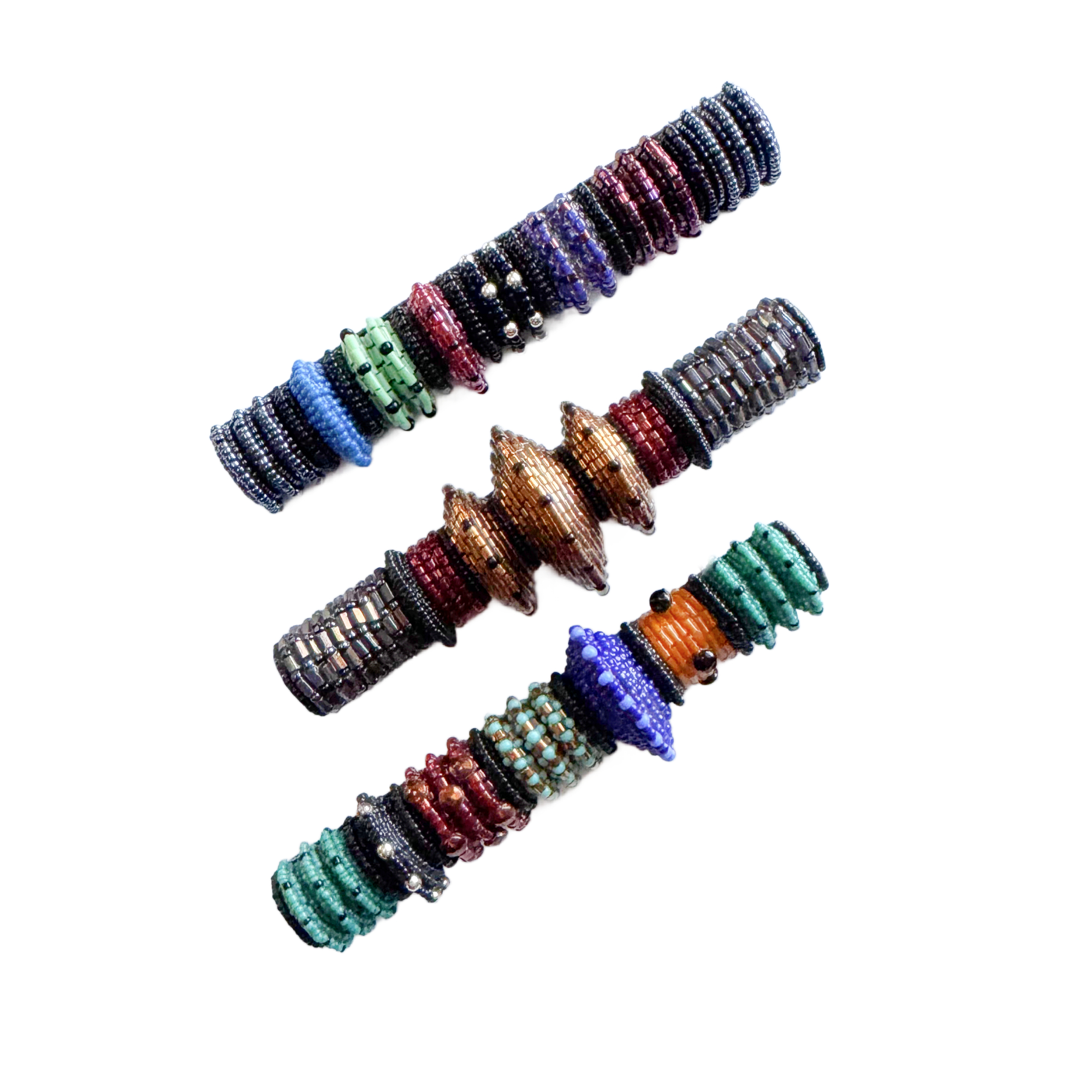Turquoise and Hematite Bar Pins Image 1.png