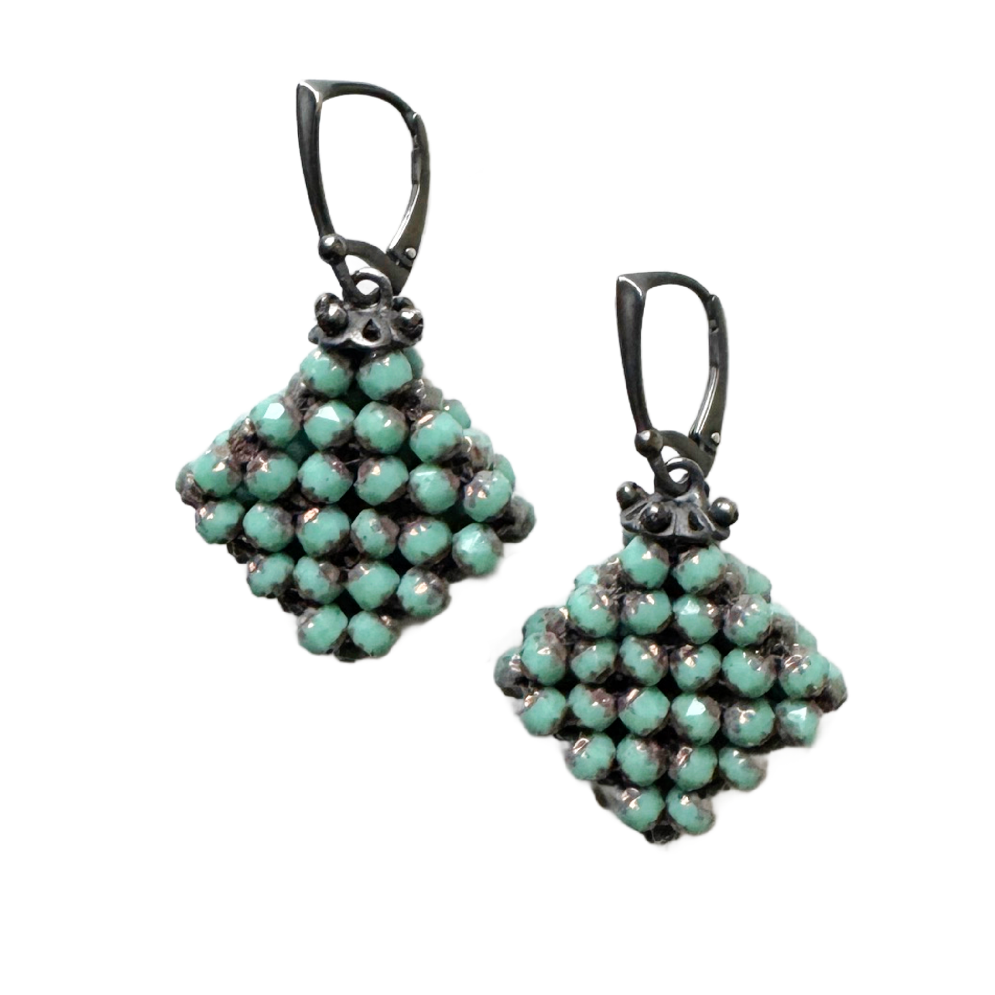 Coppery Aqua Slice Earrings Image 1a.png