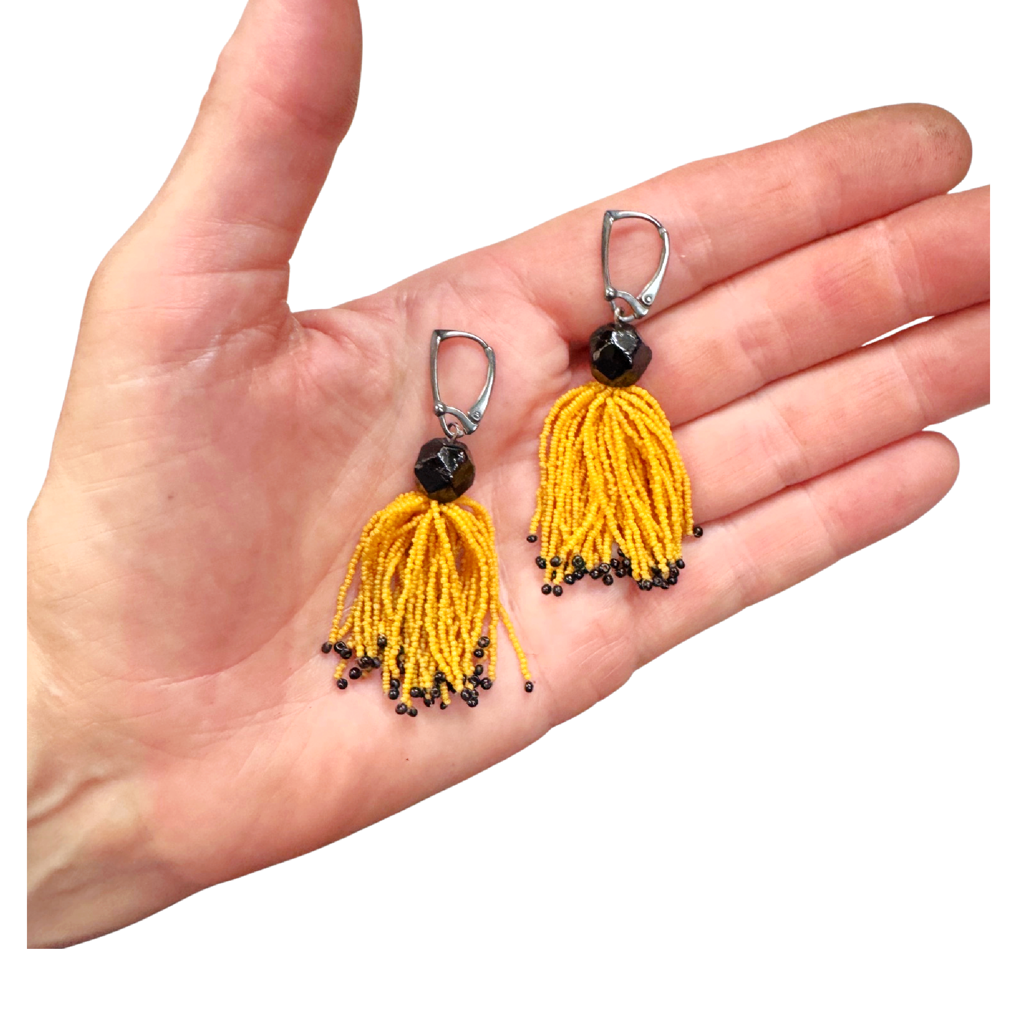 Vintage Lemon Yellow Tassels Image 2.png