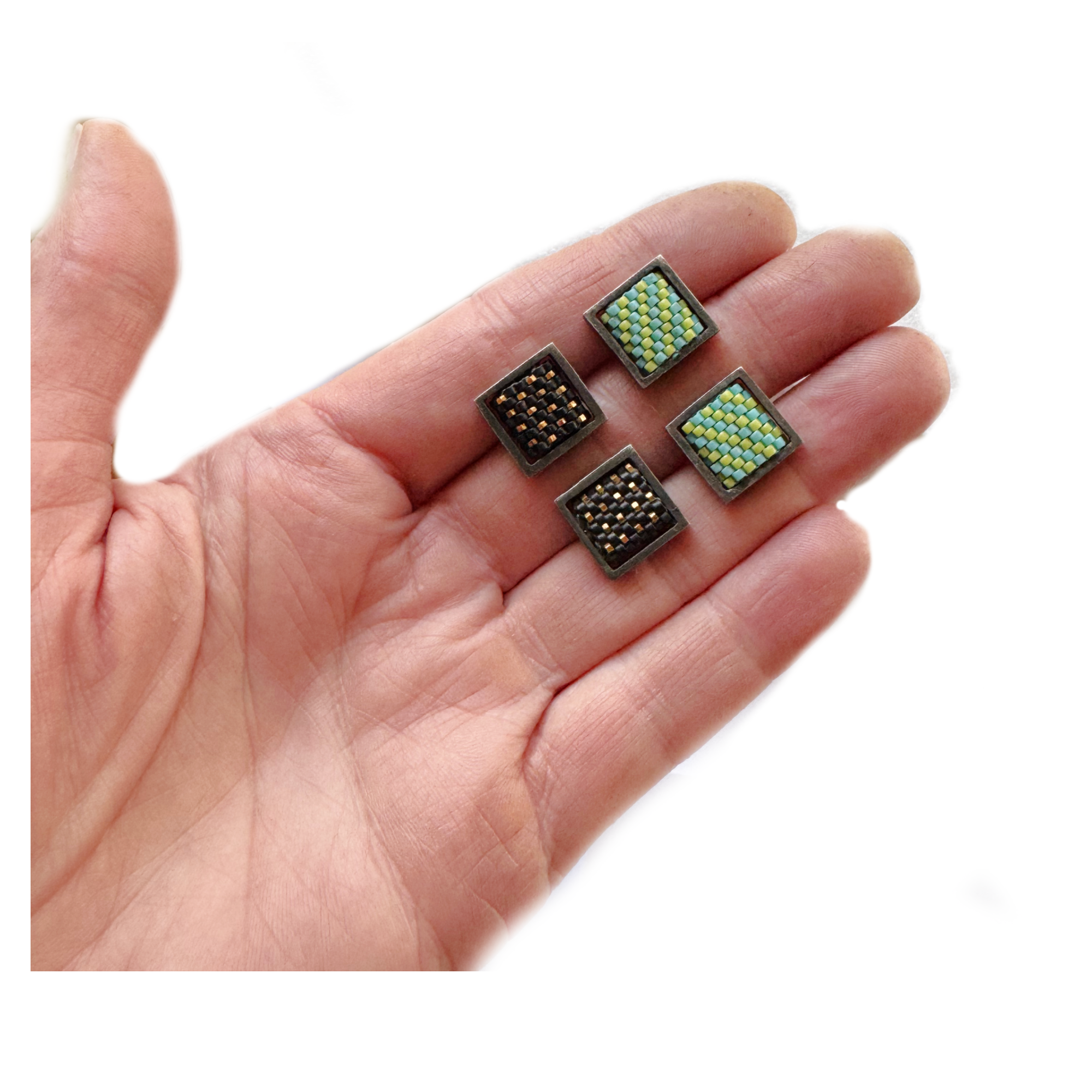 Vintage Square Earrings Image 2.png
