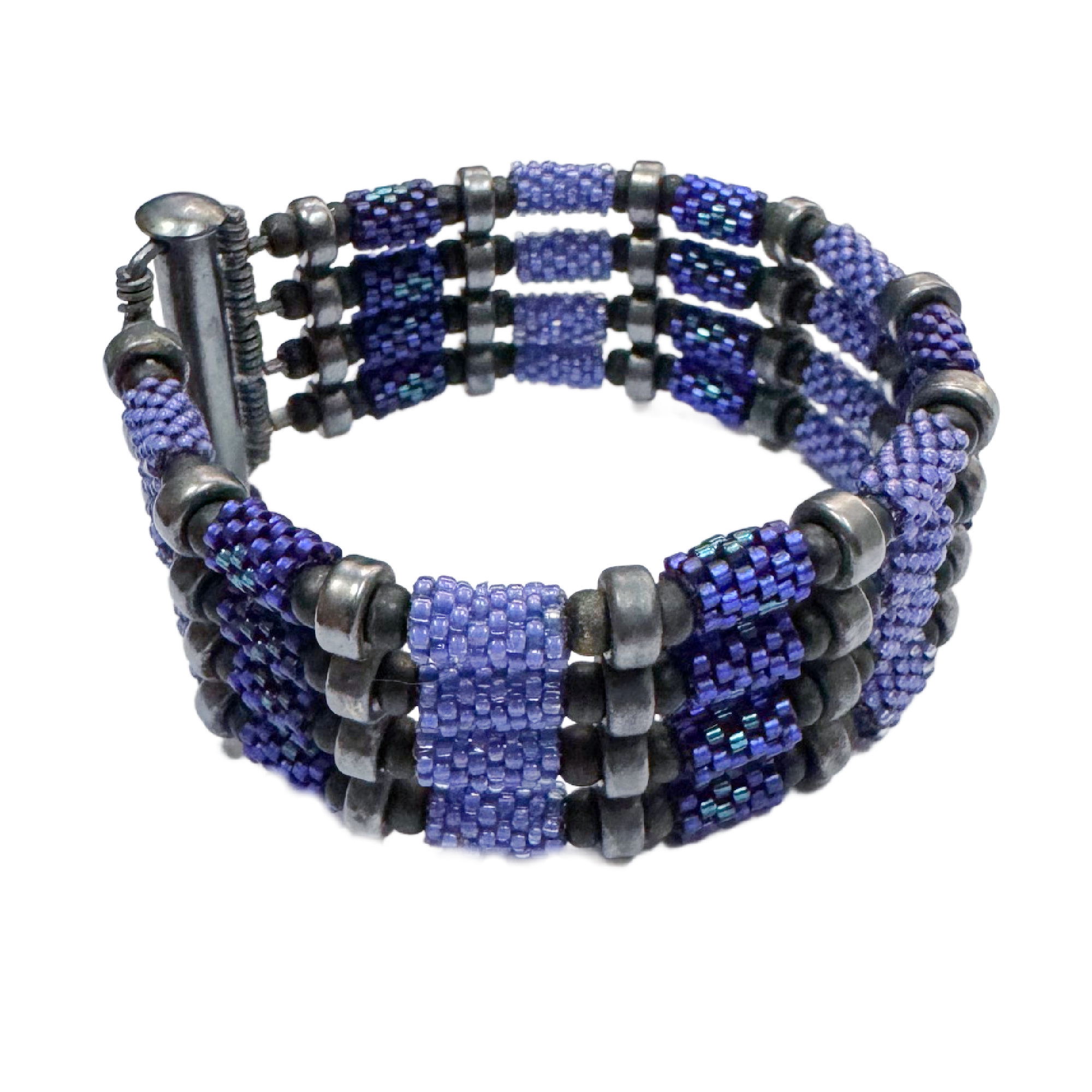 Vintage Sapphire Tube Bracelet Image 2.png