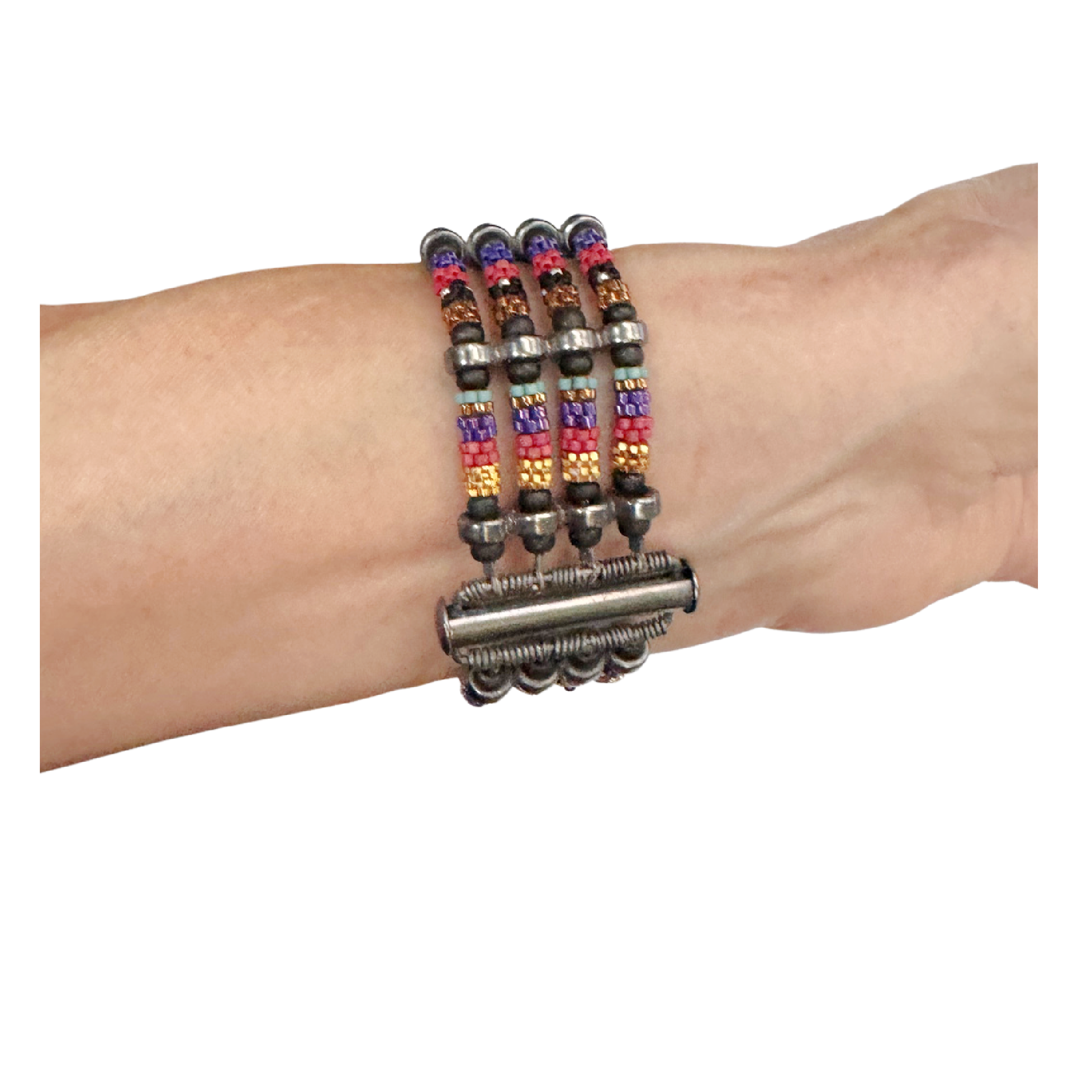 Vintage Tiny Tube Bracelet Image 3.png