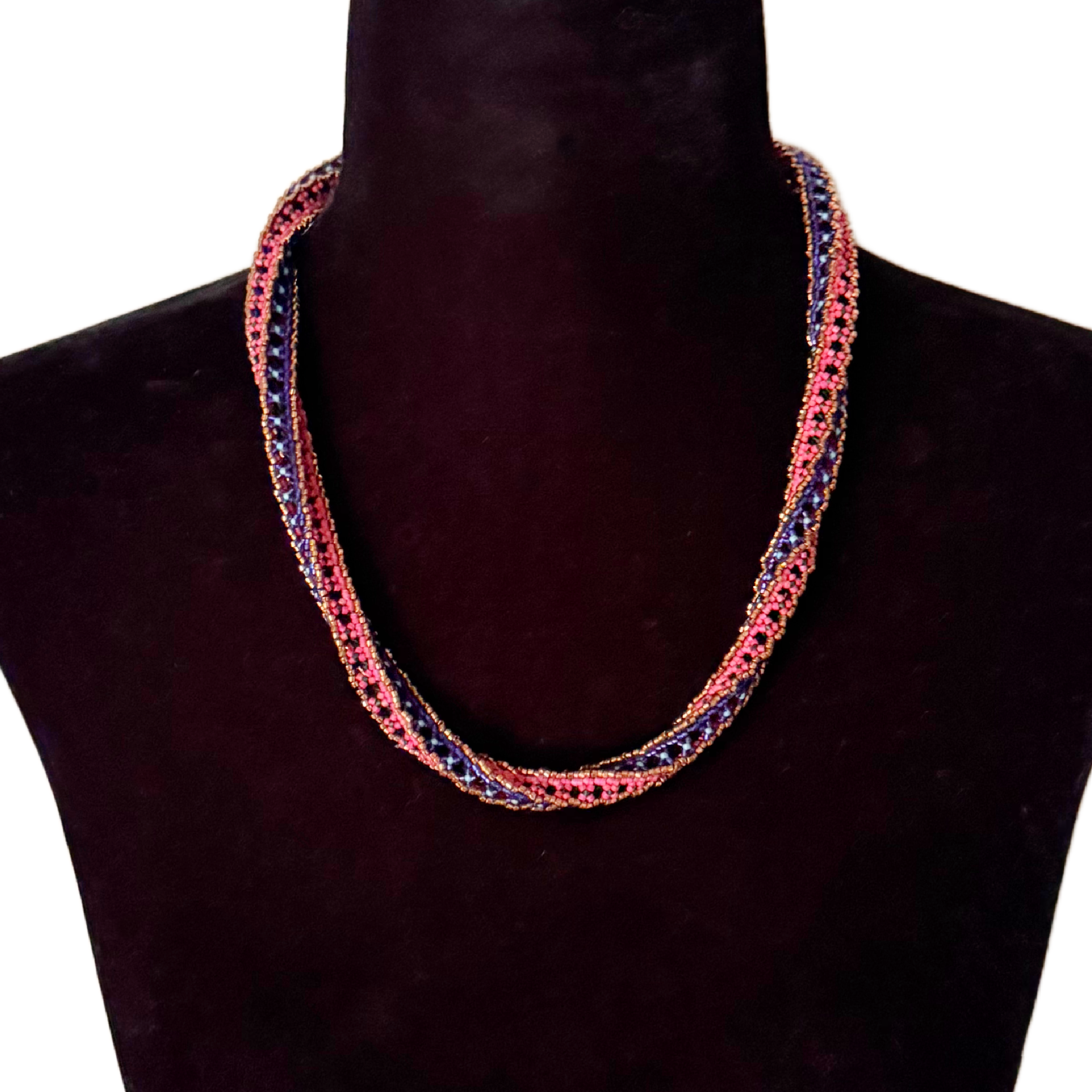 Square Lattice Rope Necklace #1a on Model.png