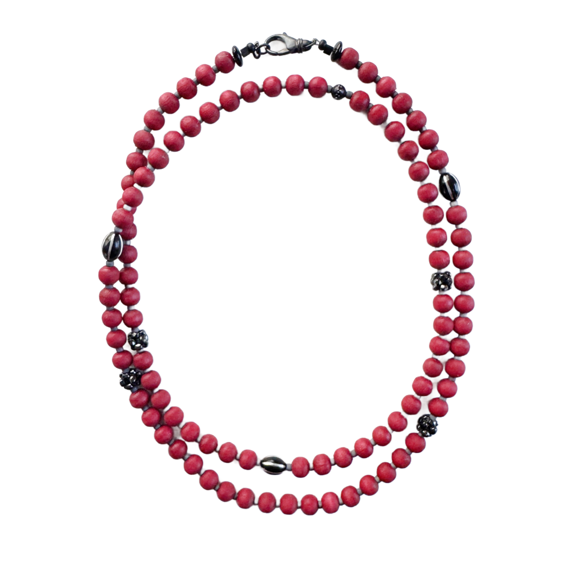 Little Red Bead Necklace Image 5.png