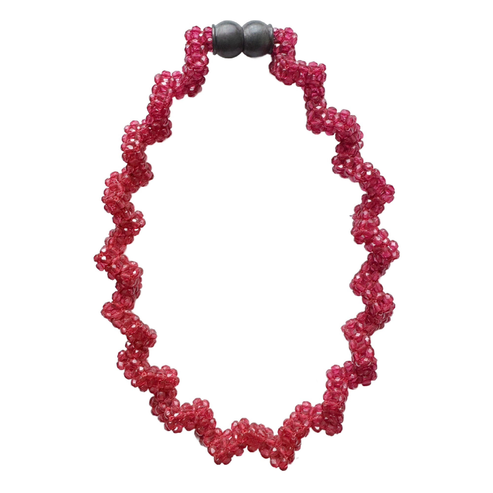 Magenta Zig Zag Necklace Image 4.png