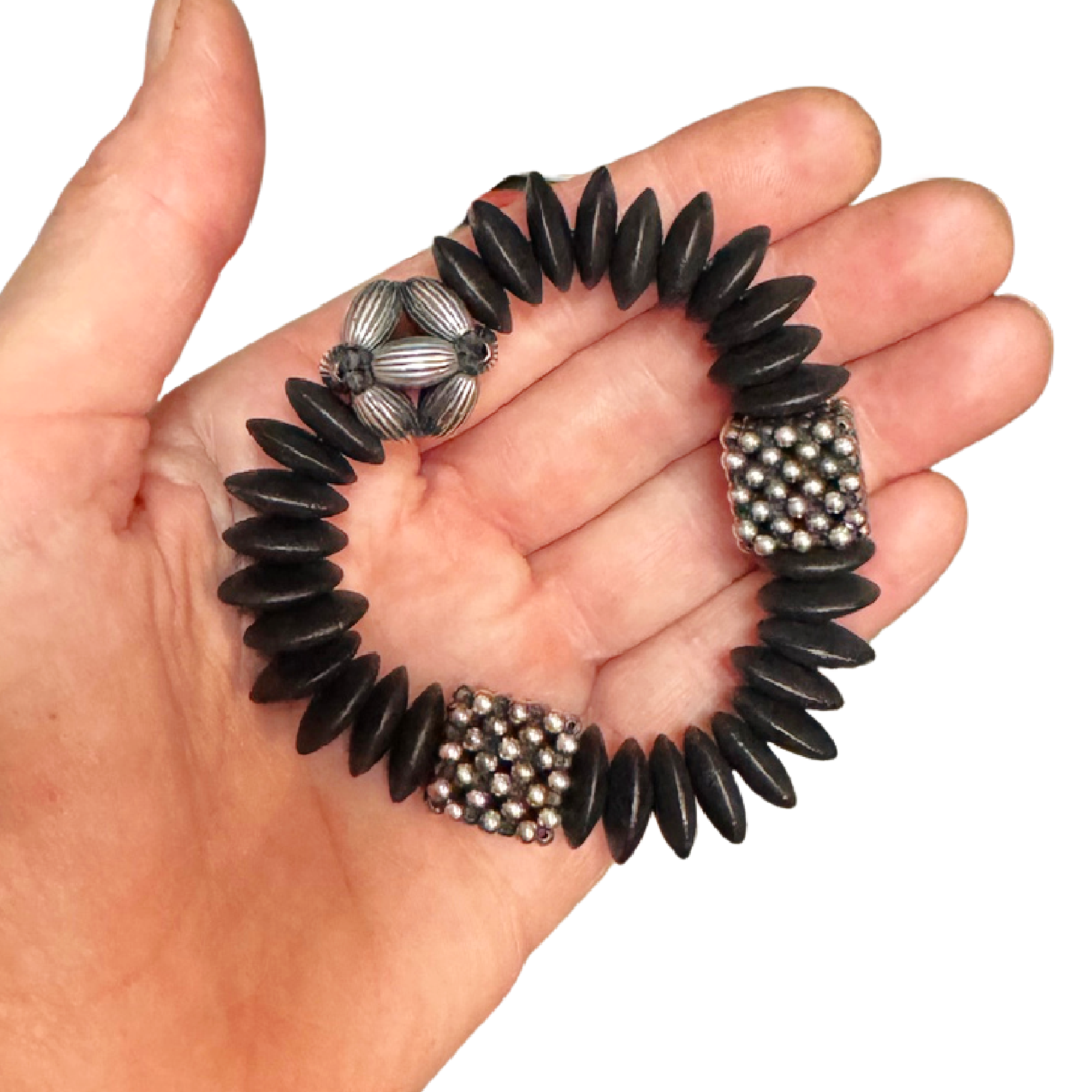 Black Disk Bracelet Image 4.png