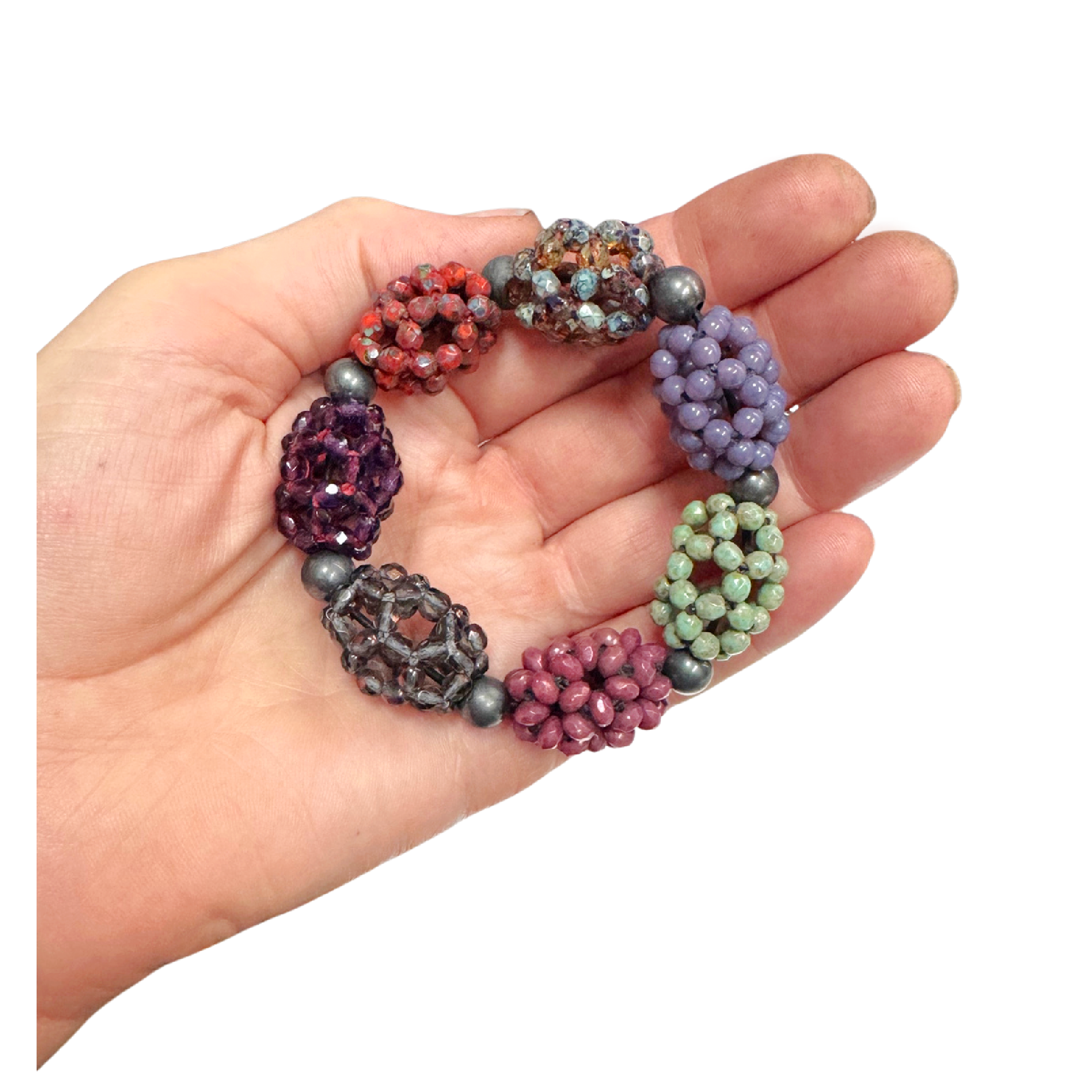 Oval Cluster Bracelet Image 3.png