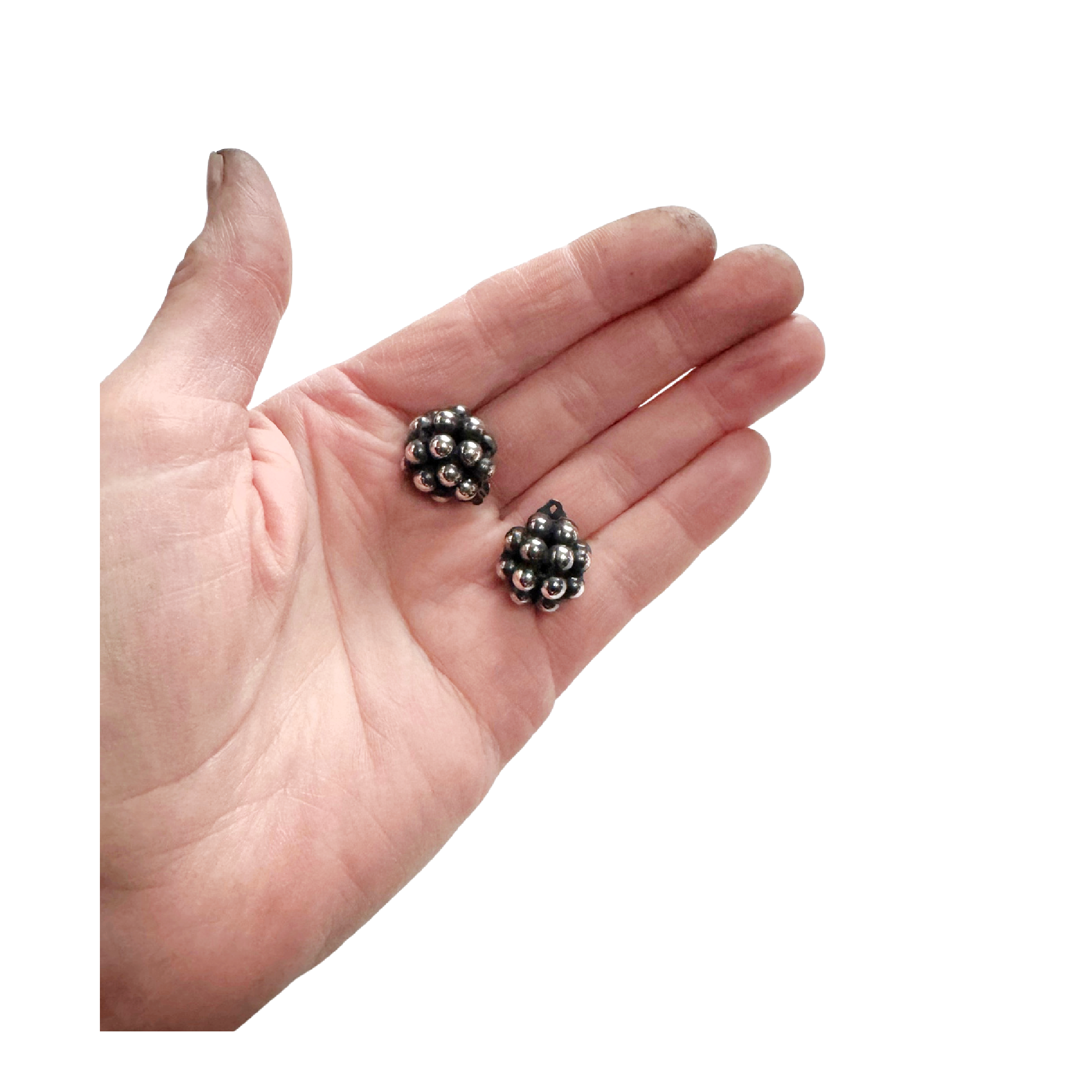 Sterling Hemipshere Earrings with Clips Image 4.png