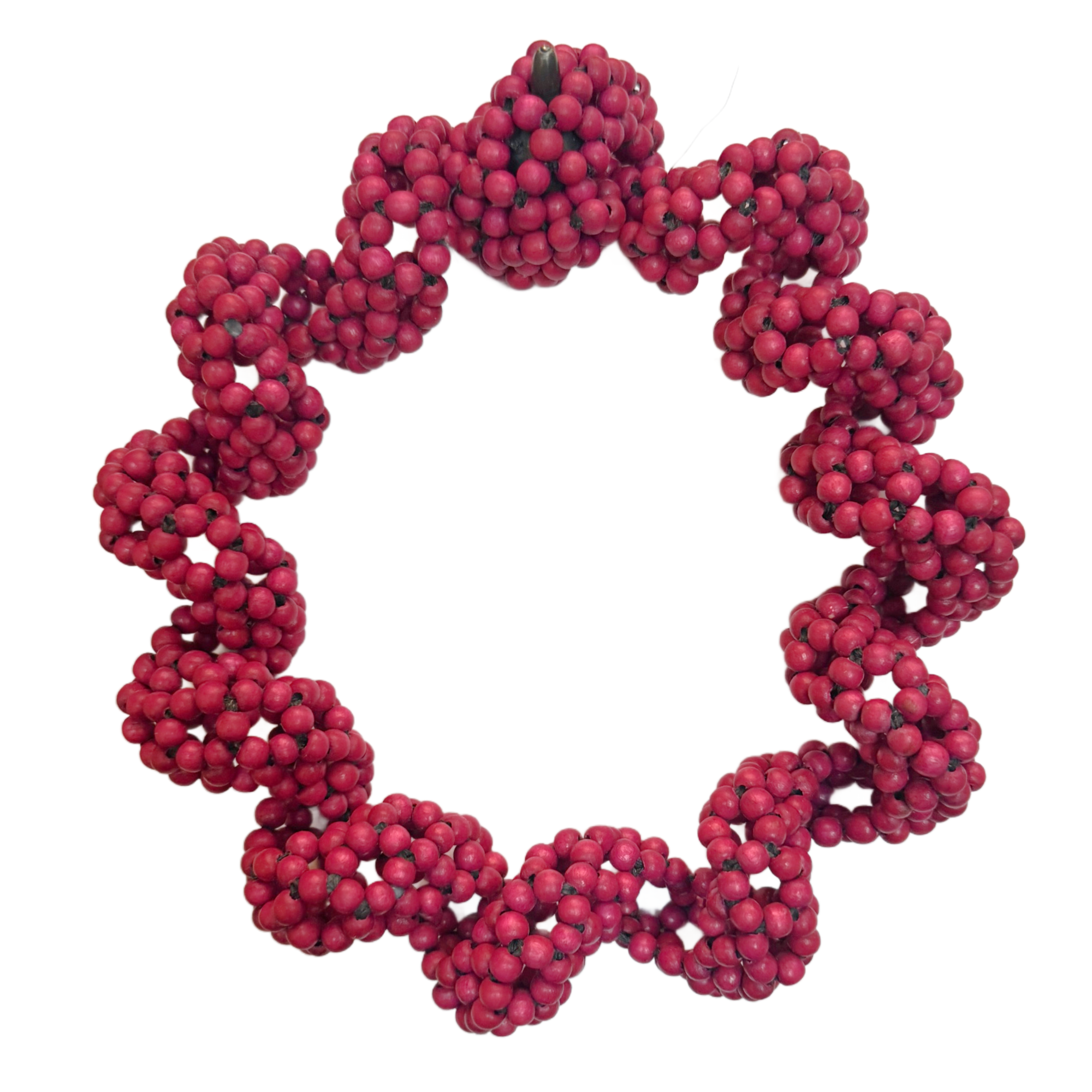 Magenta Spiral Necklae Image 3.png