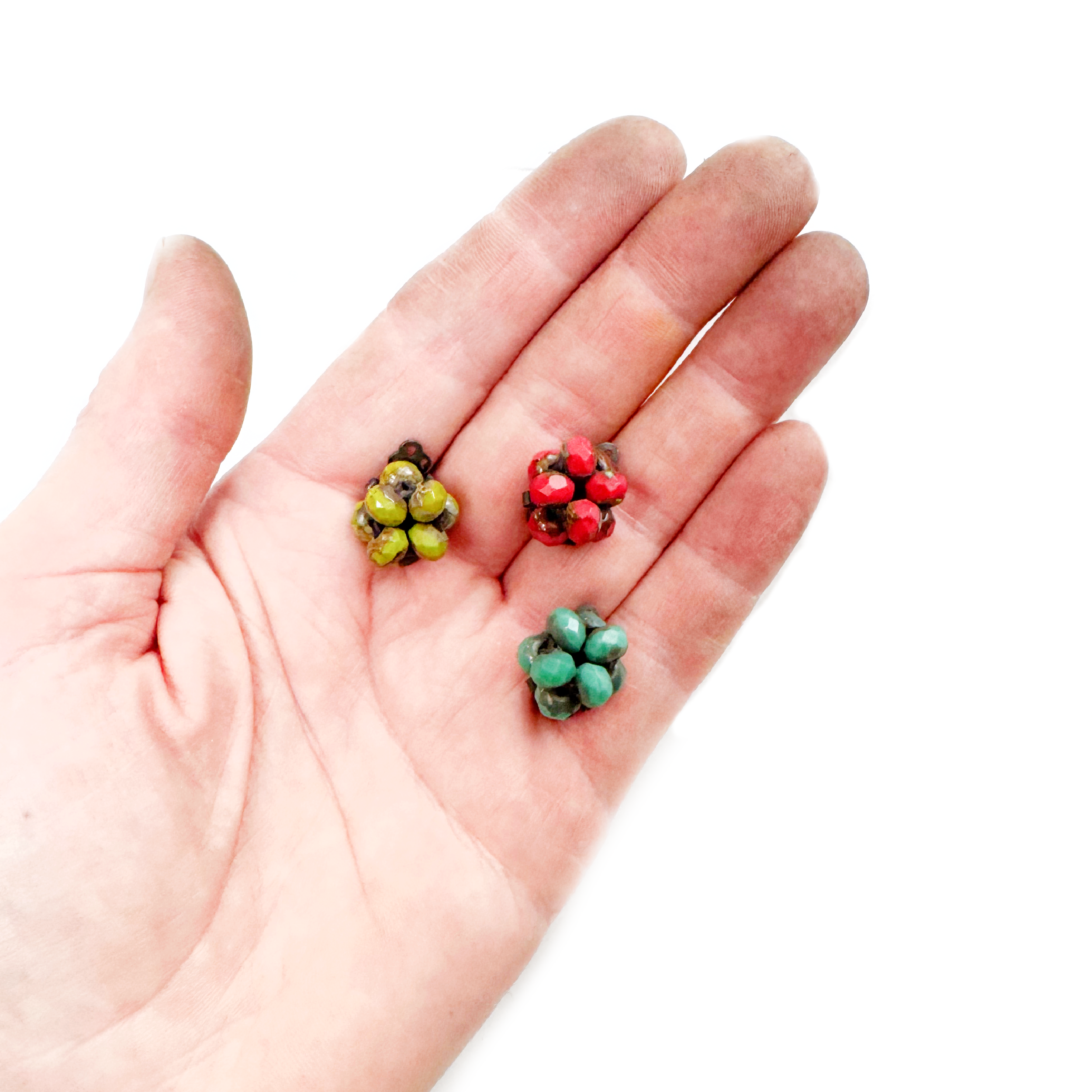 Small Chunky Cube Earrings with Clips.png