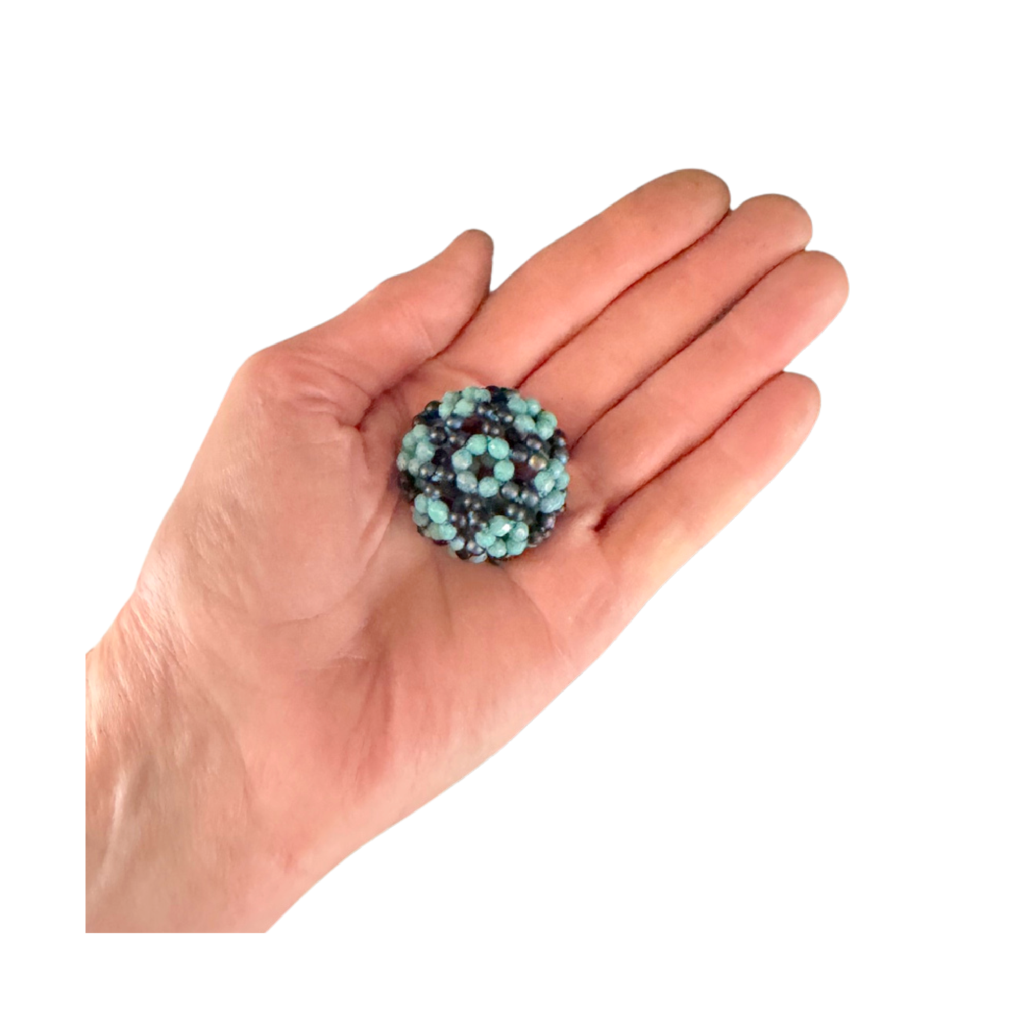 Turquoise & Black Pillow Image 7.png