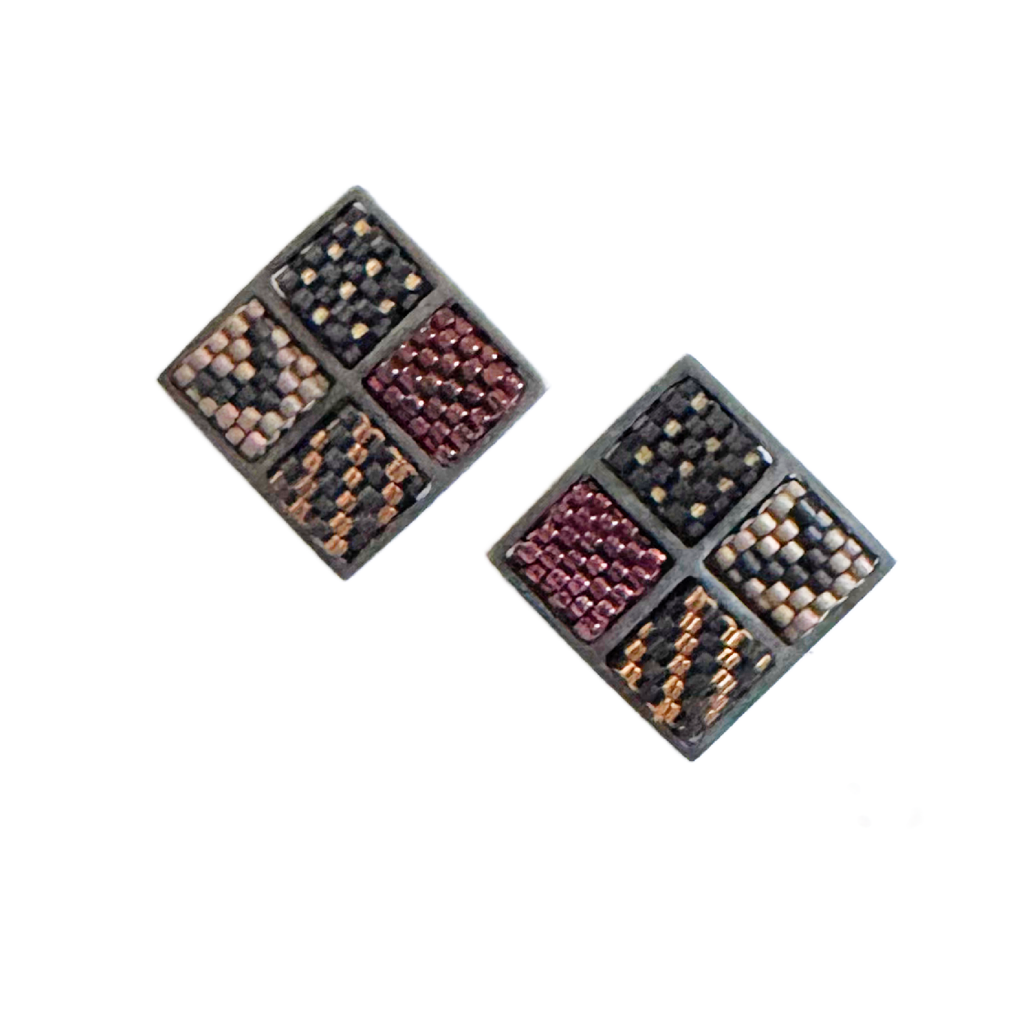 Vintage Confetti Earrings in Soft Neutrals Image 1.75.png