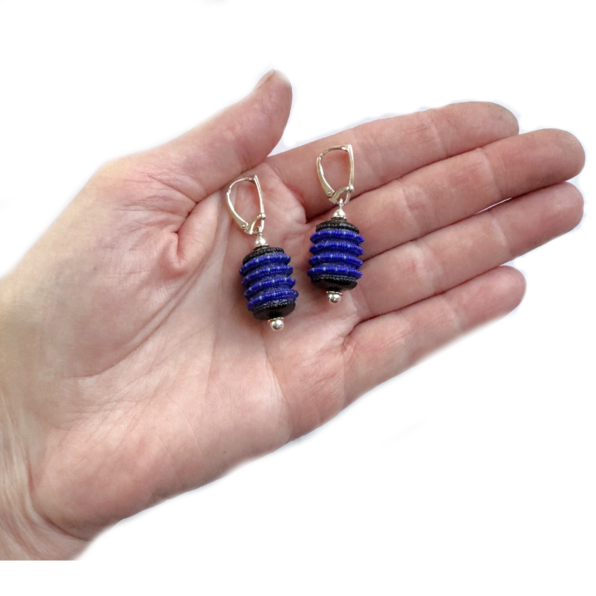 Cobalt Barrel Earrings Image 2.png